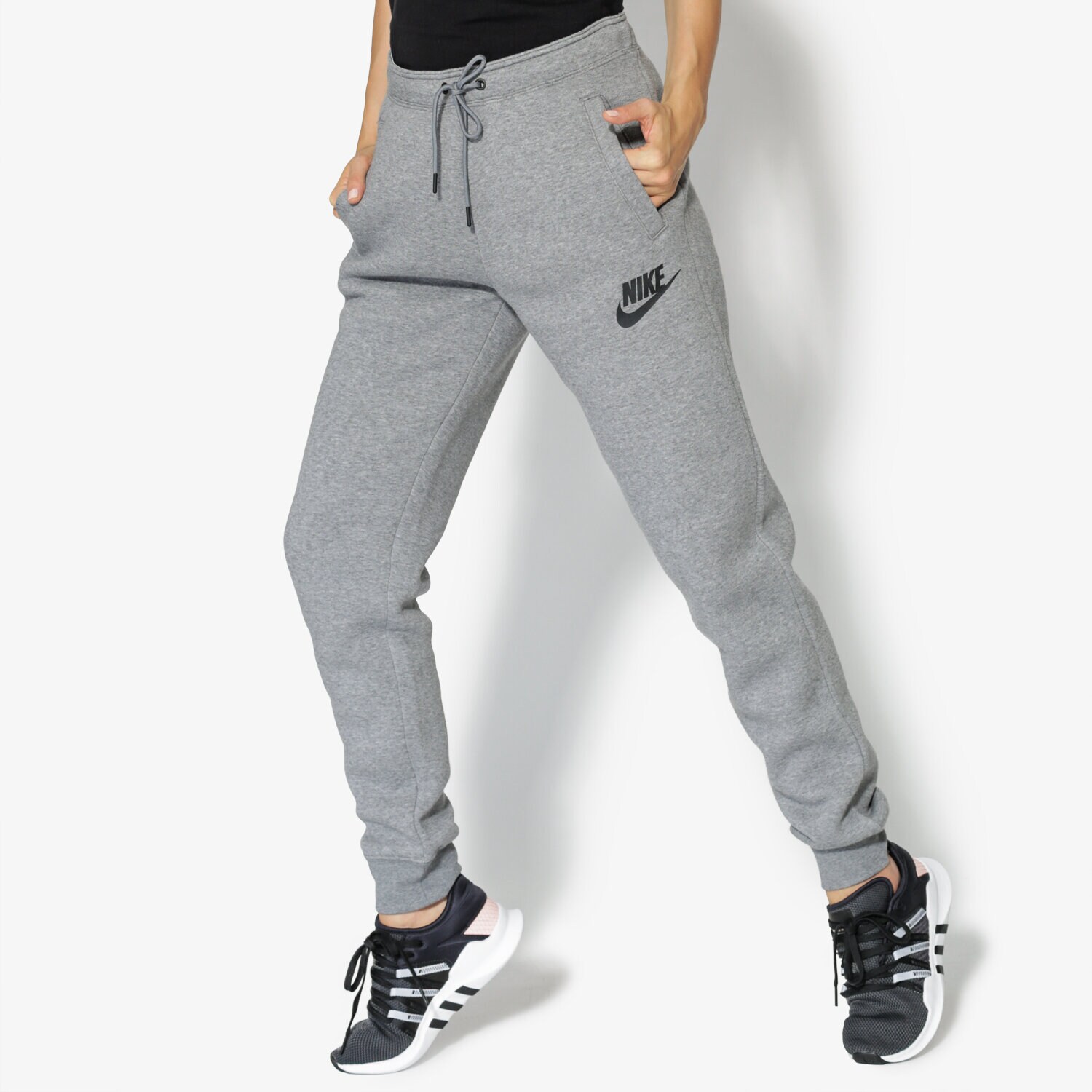 Damen Hosen NIKE HOSE W NSW RALLY PANT REG 894850-091 Grau