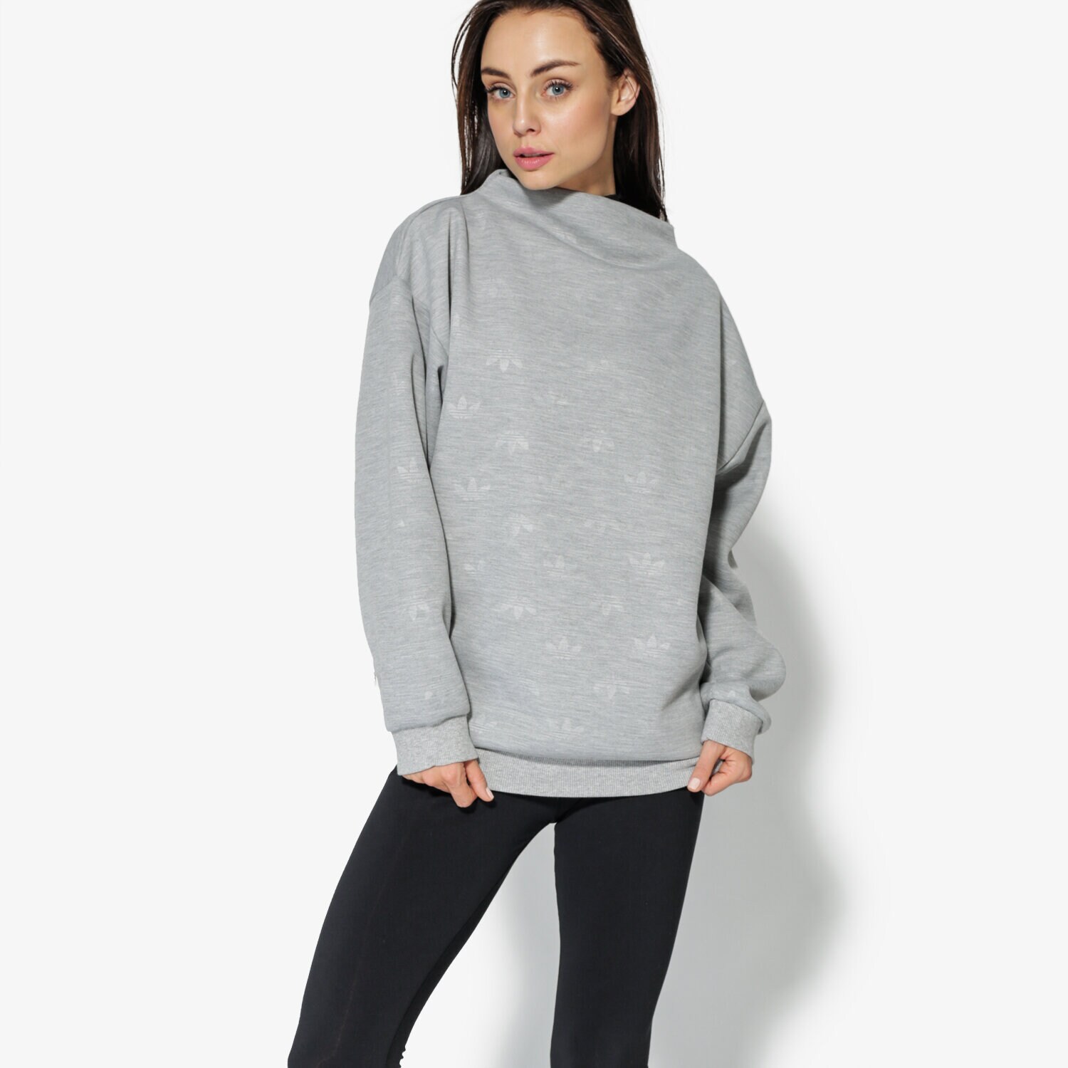 Damen ADIDAS SWEATSHIRT SWEATSHIRT CD6926 Grau