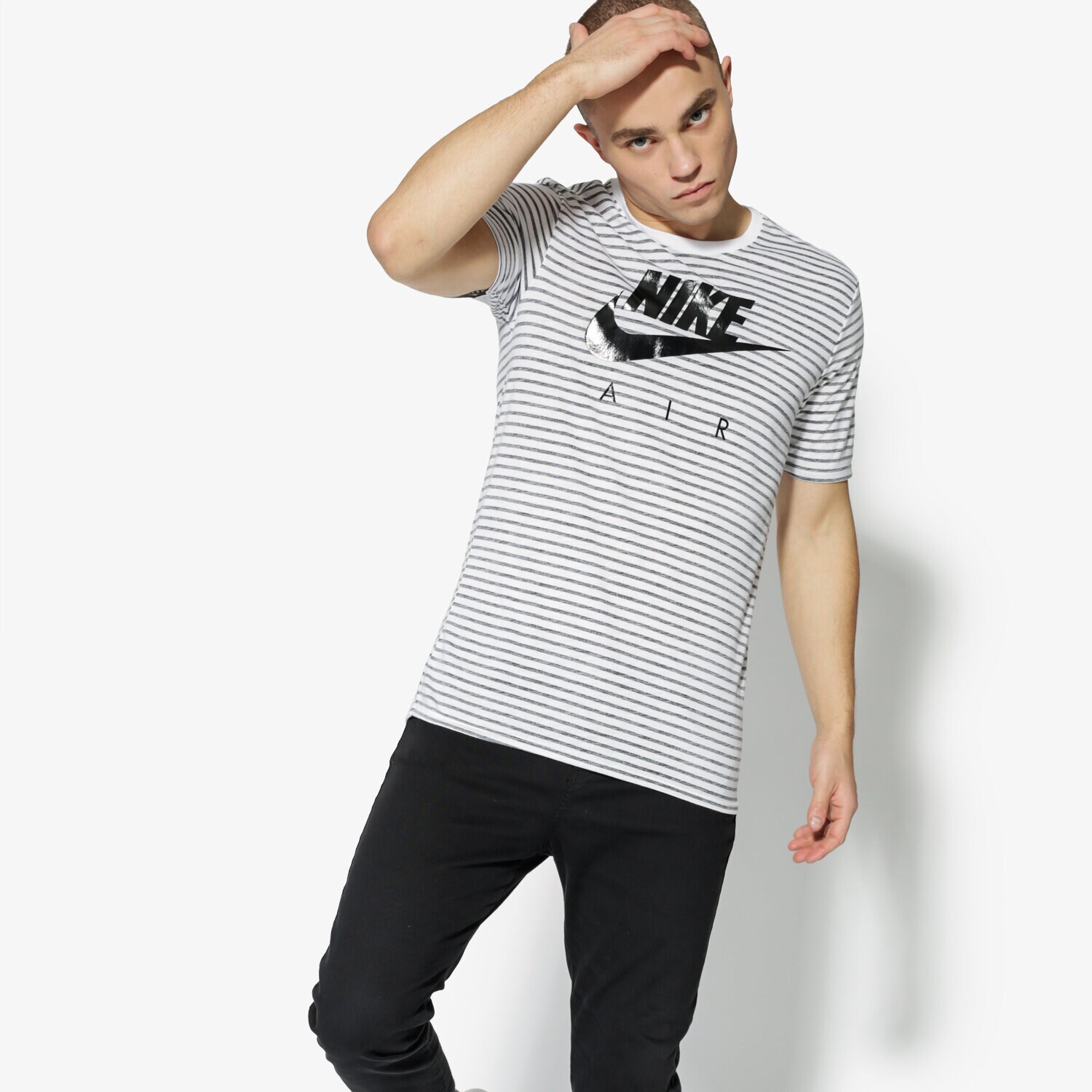Herren T-Shirt NIKE T-SHIRT SS M NSW TEE TB AM90 2 892213-102 Weiß