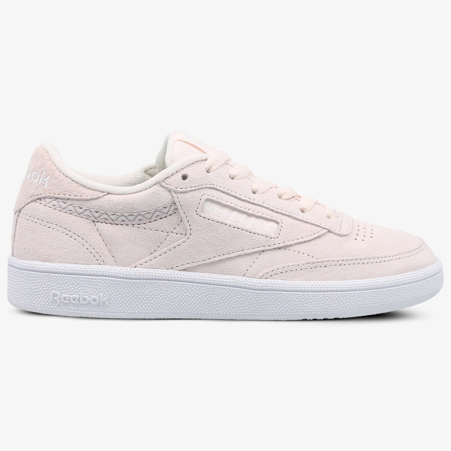 Damen Sneaker REEBOK CLUB C 85 TRIM NUBUCK BS9609 Beige