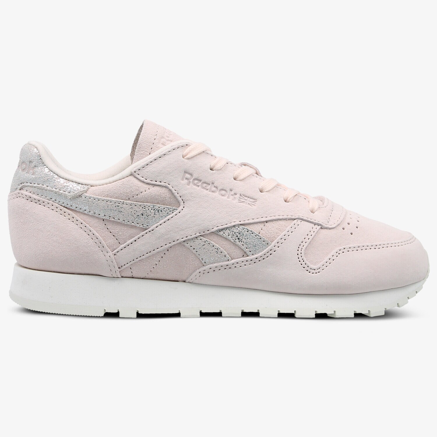 Damen Sneaker REEBOK CL LTHR SHIMMER PALE PINK MATTE BS9865 Rosa