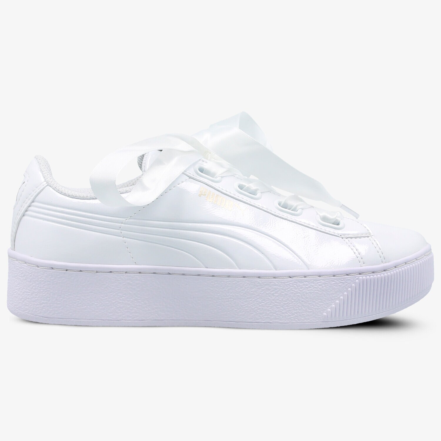 Damen Sneaker PUMA VIKKY PLATFORM RIBBON P 36641902 Weiß