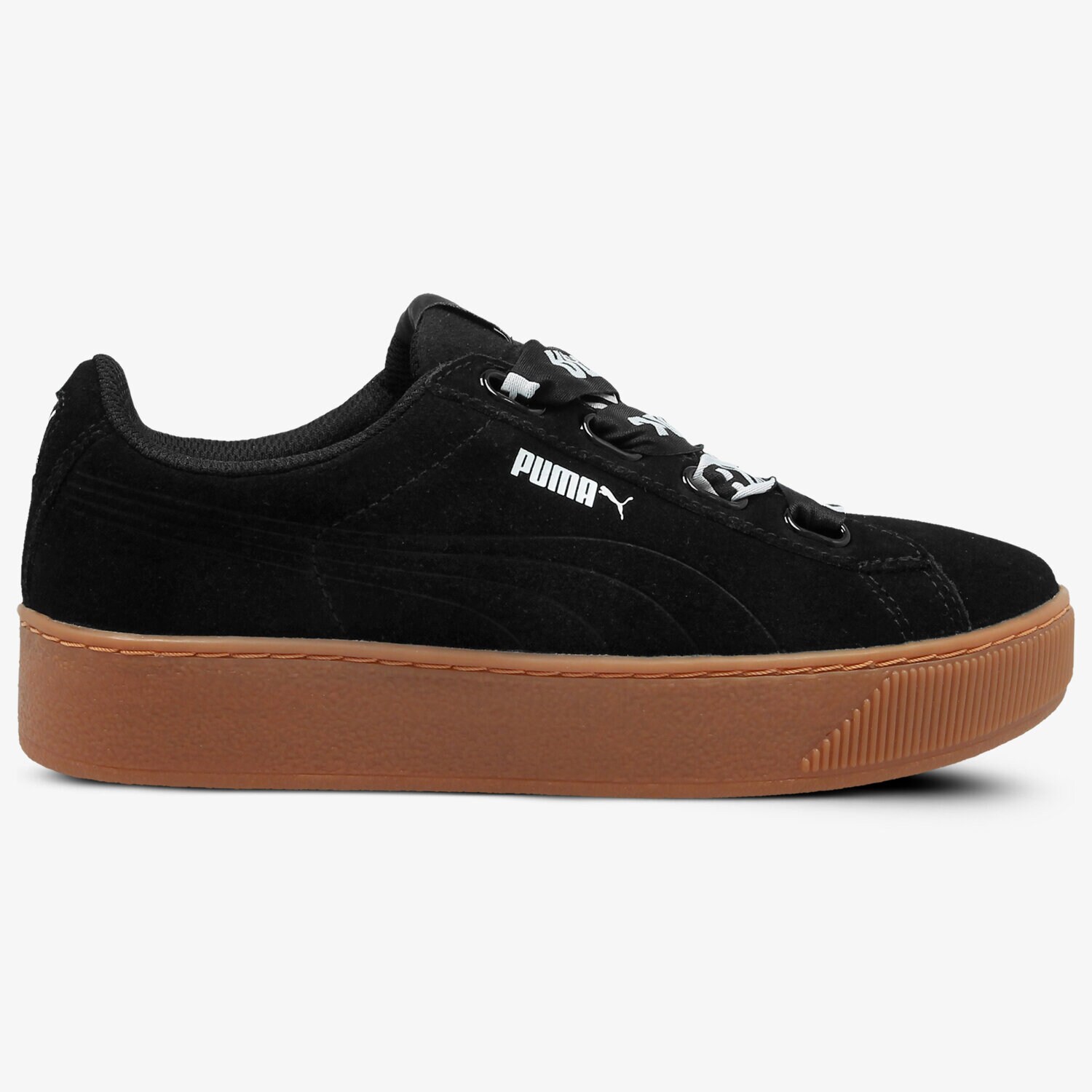 Damen Sneaker PUMA VIKKY PLATFORM RIBBON MU 36531401 Schwarz