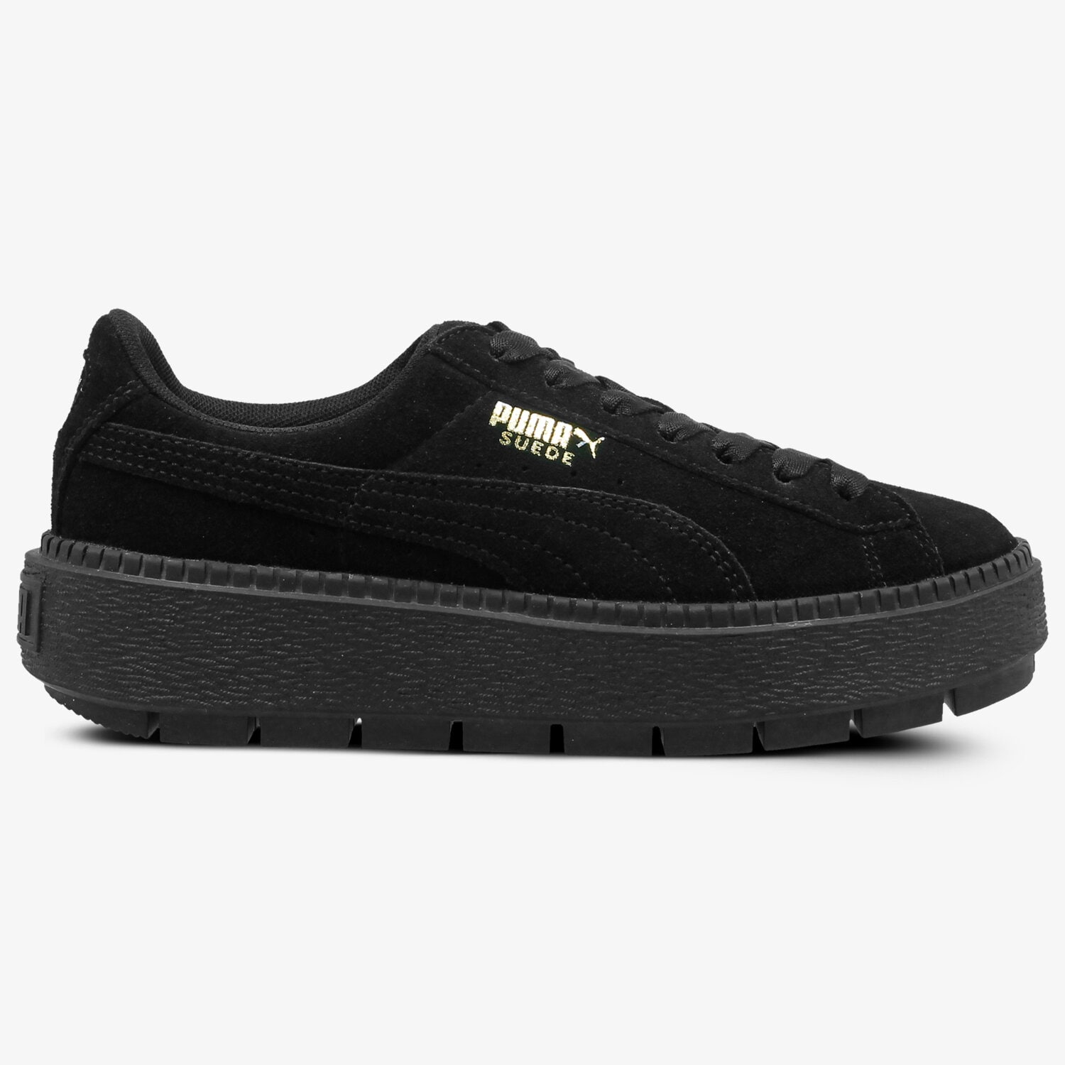 Damen Sneaker PUMA SUEDE PLATFORM RUGGED WN'S 36583001 Schwarz