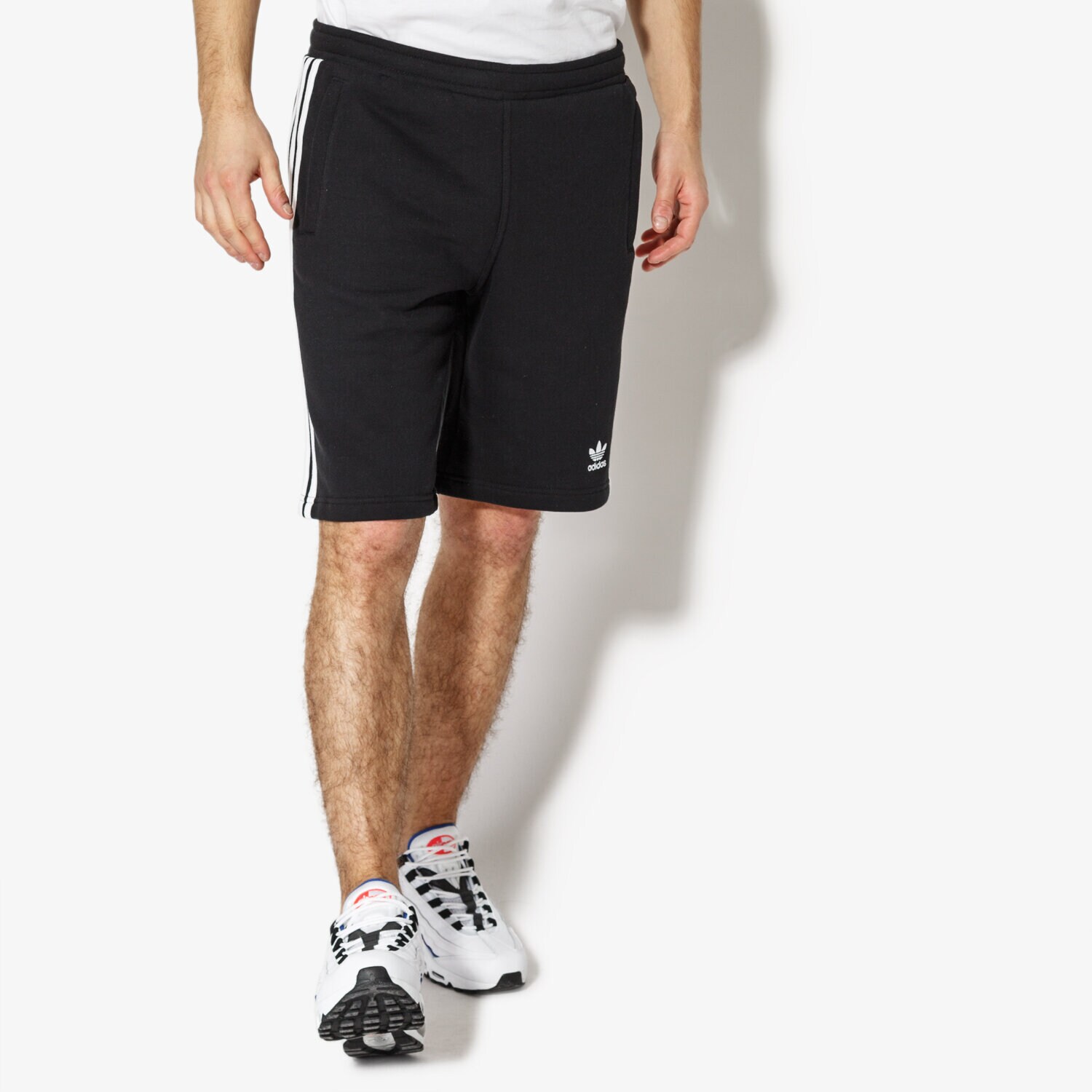 Herren Shorts ADIDAS SHORTS 3-STRIPES SHORT CW2980 Schwarz