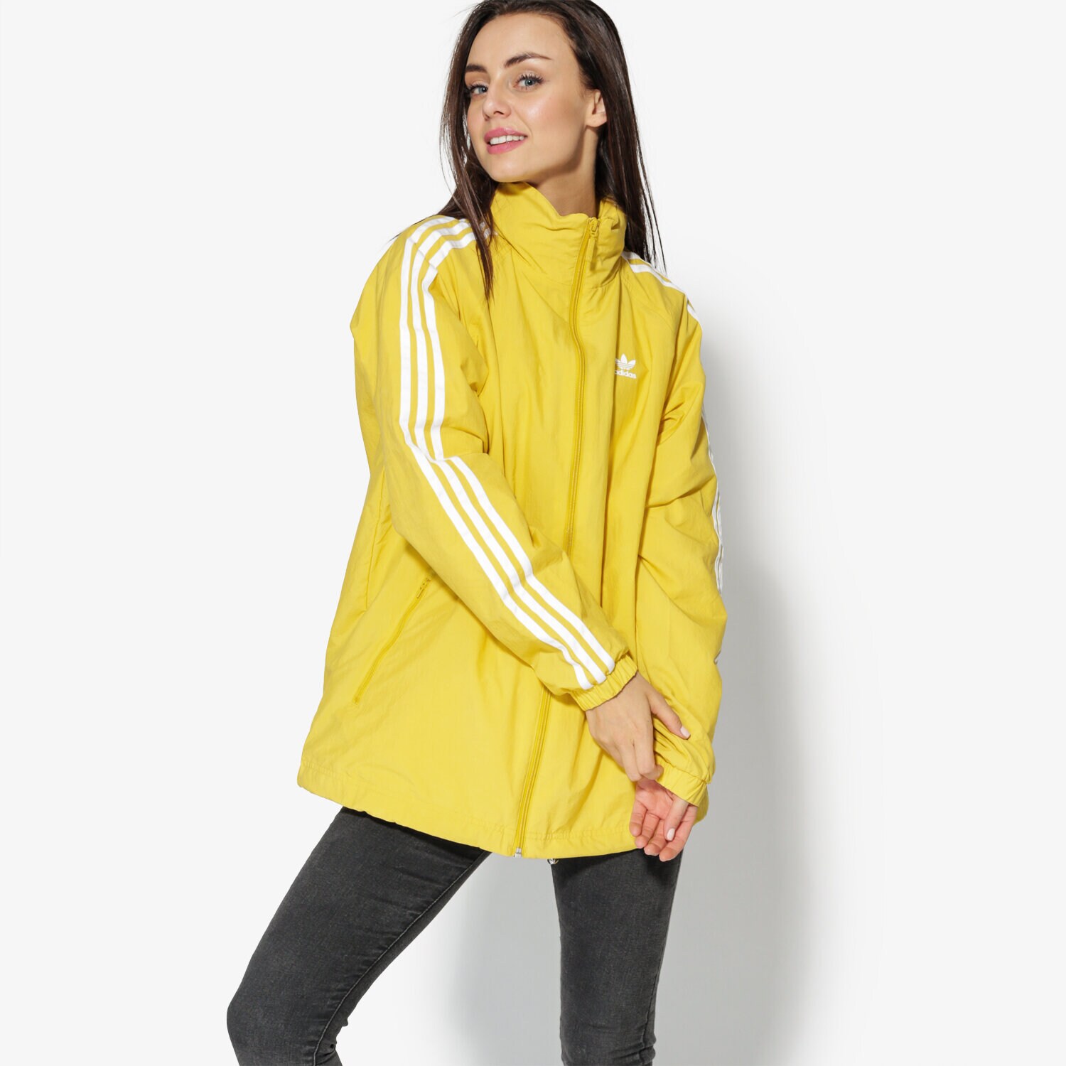 Damen Übergangsjacke ADIDAS JACKE STADIUM JKT CE5606 Gelb