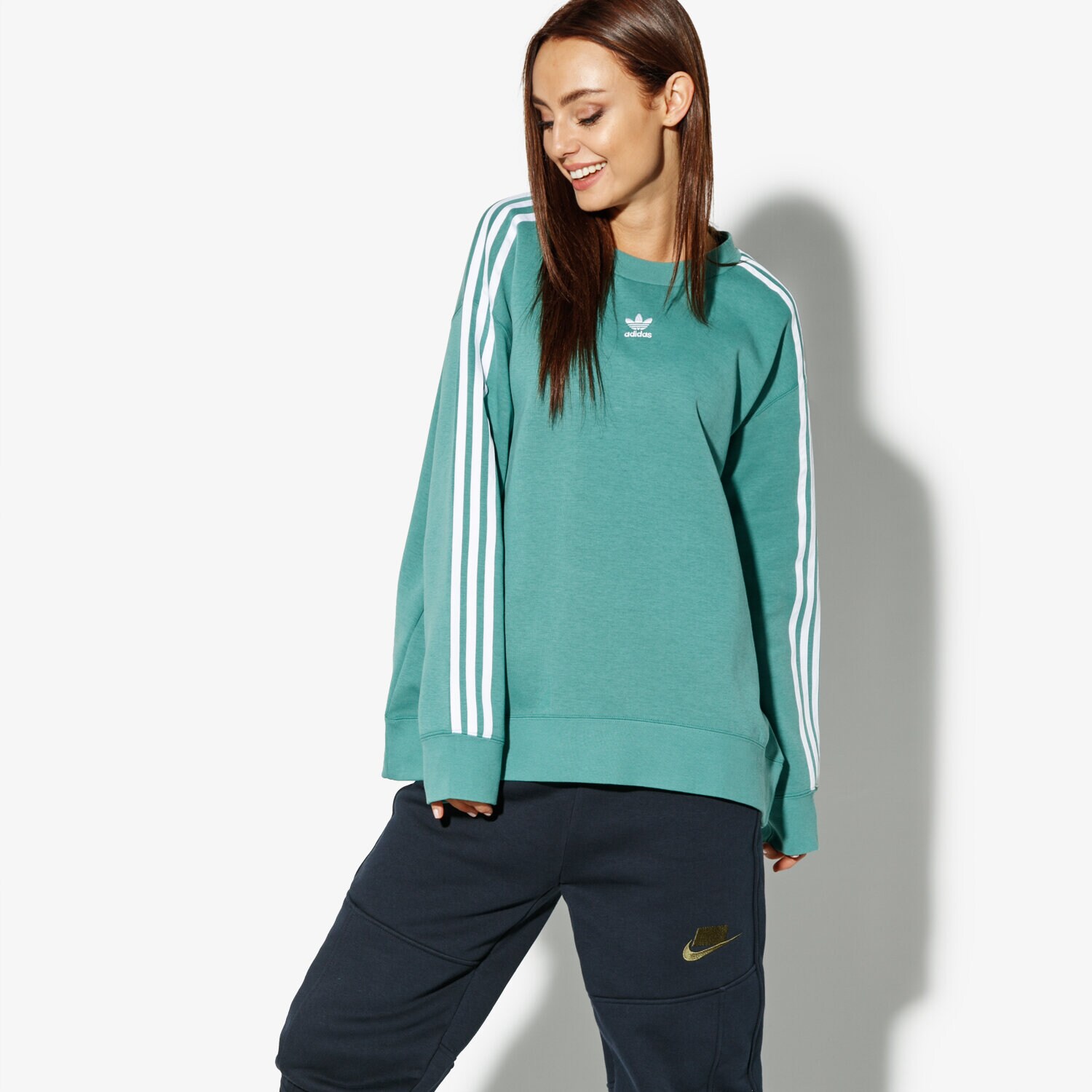 Damen ADIDAS SWEATSHIRT CREW SWEATER CE2434 Grün