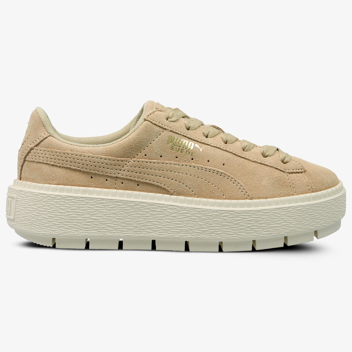 Damen Sneaker PUMA SUEDE PLATFORM RUGGED WN'S 36583002 Beige