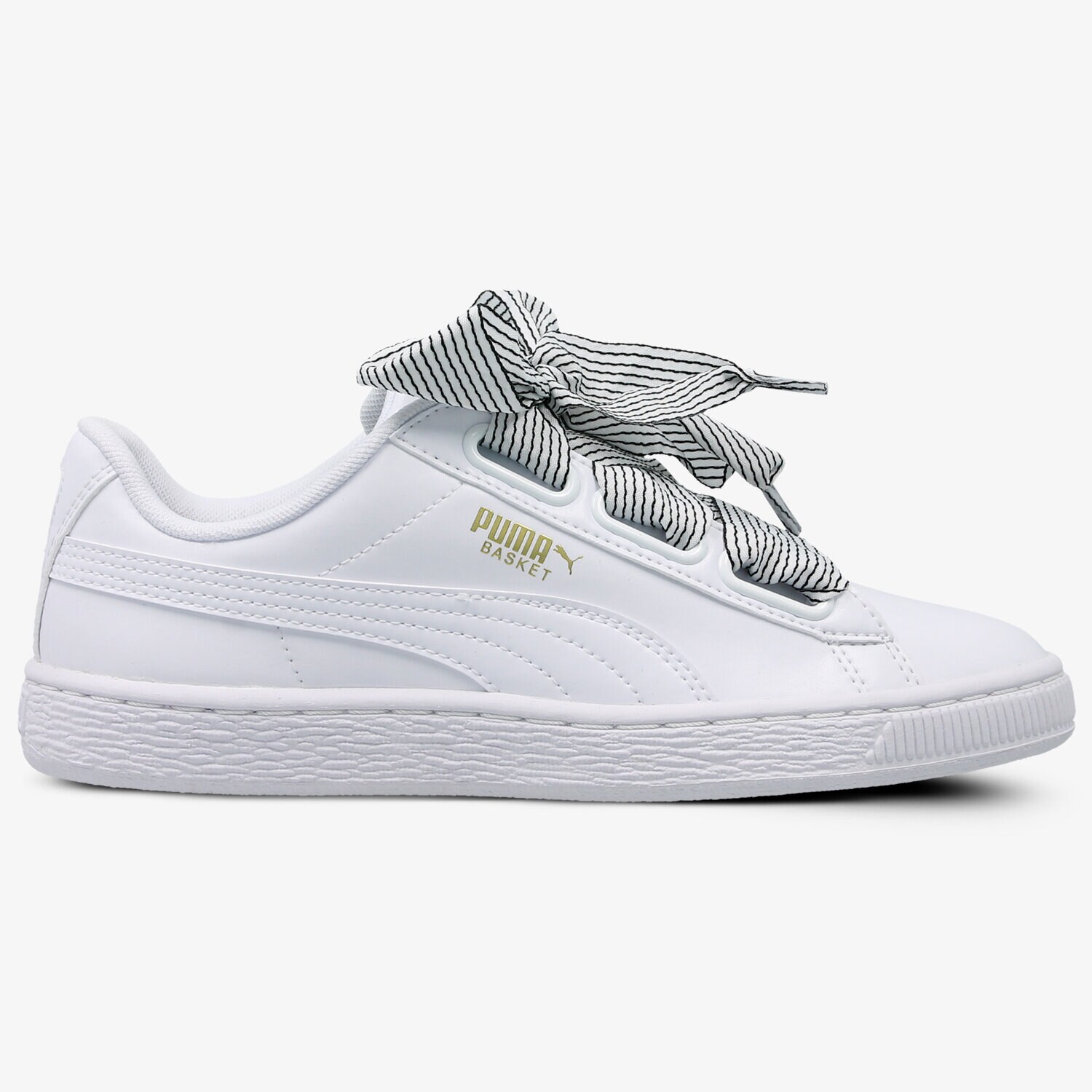 Damen Sneaker PUMA BASKET HEART WN'S 36519803 Weiß