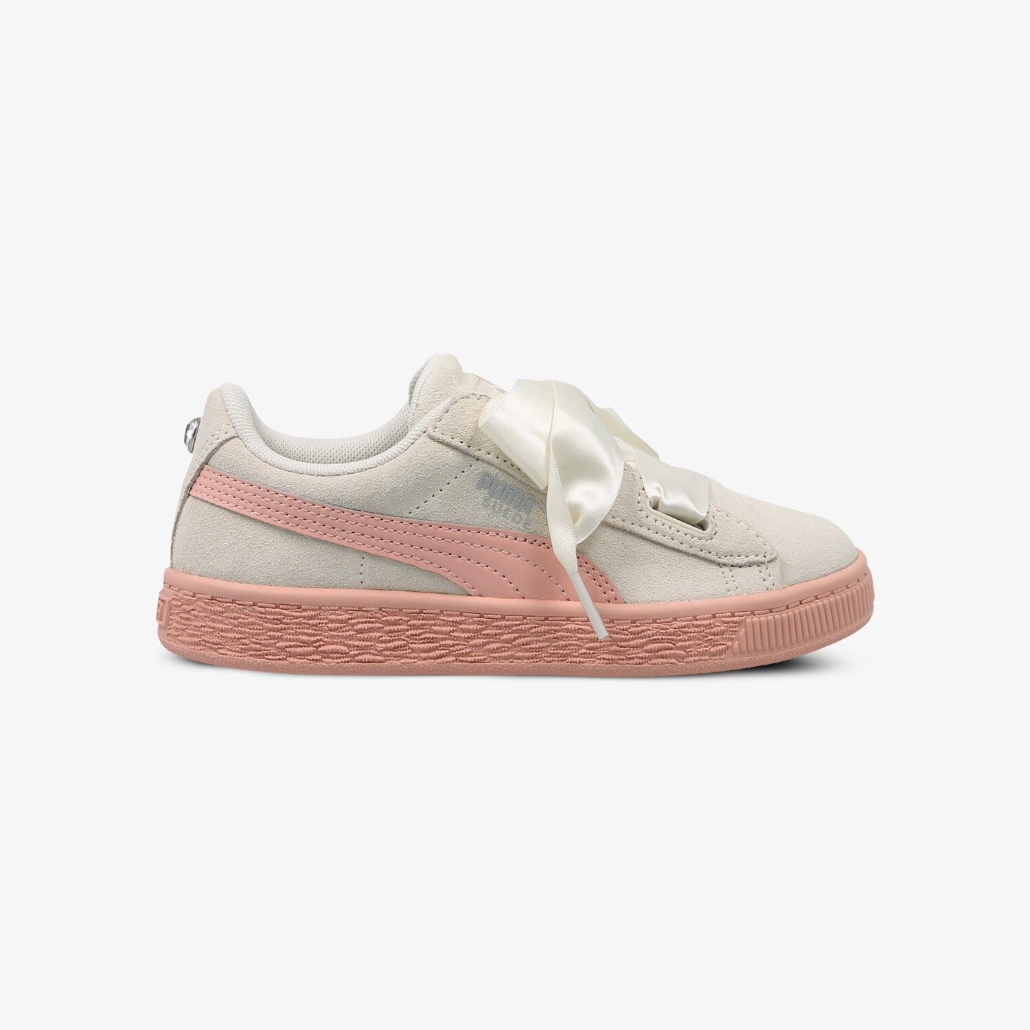 Kinder Sneaker PUMA SUEDE HEART JEWEL V PS 36513902 Beige