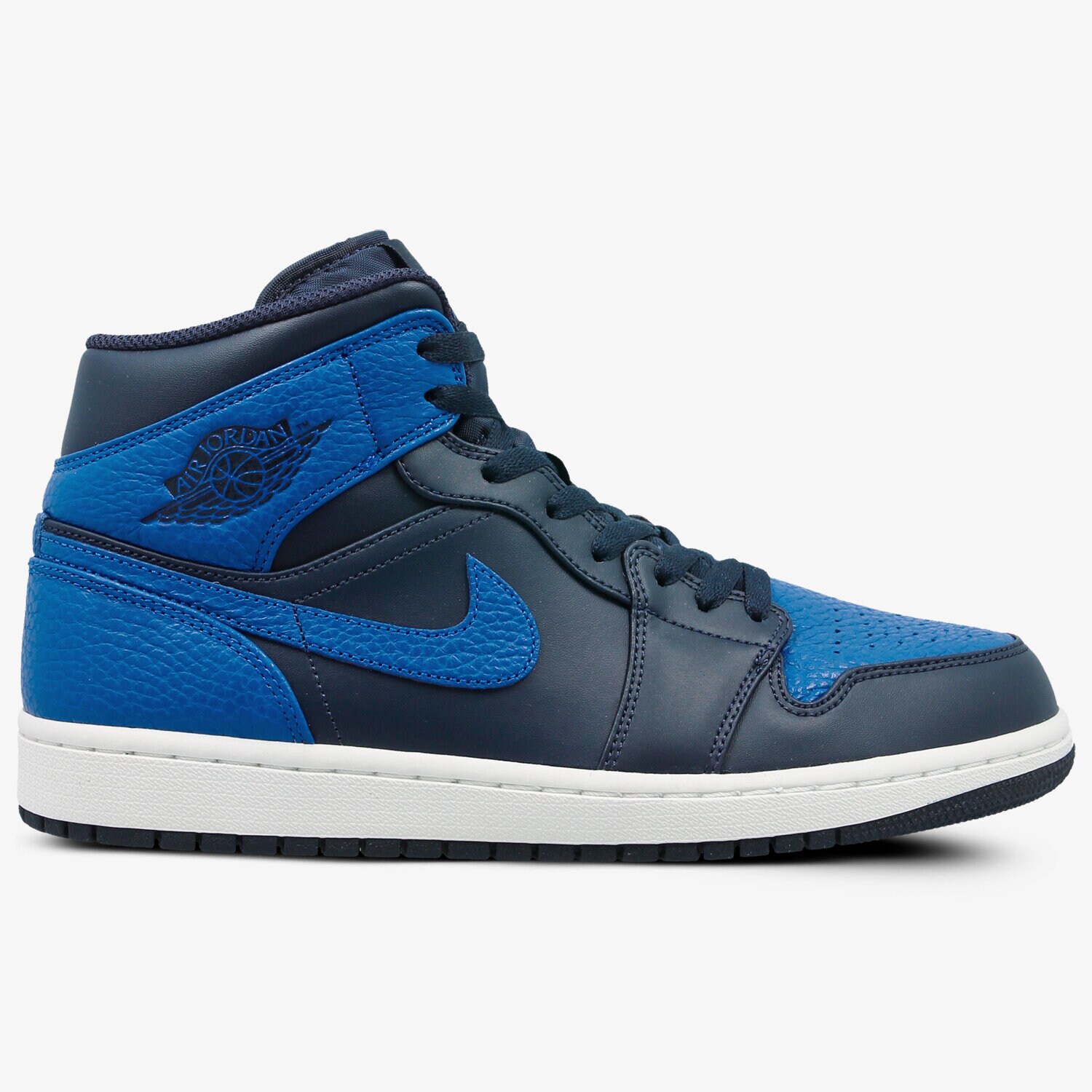 Herren Sneaker JORDAN AIR 1 MID 554724412 Blau