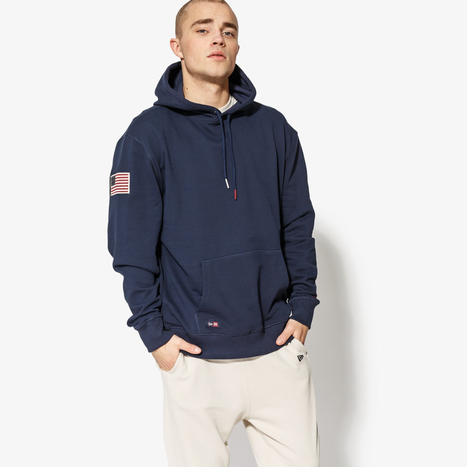 Herren NEW ERA SWEATSHIRT WORLD HOOD OVERSIZED HOODY NEW ERA NIGHT  11517688 Dunkelblau