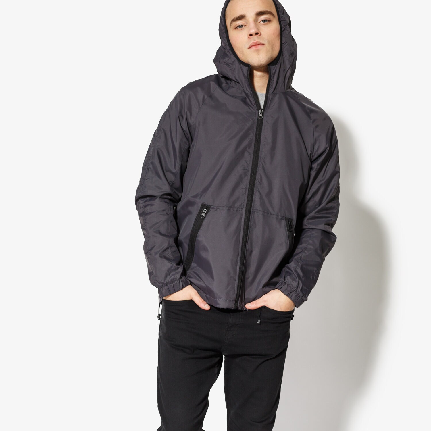 Herren Übergangsjacke CONFRONT JACKE PINE CF18KUM28001 Grau