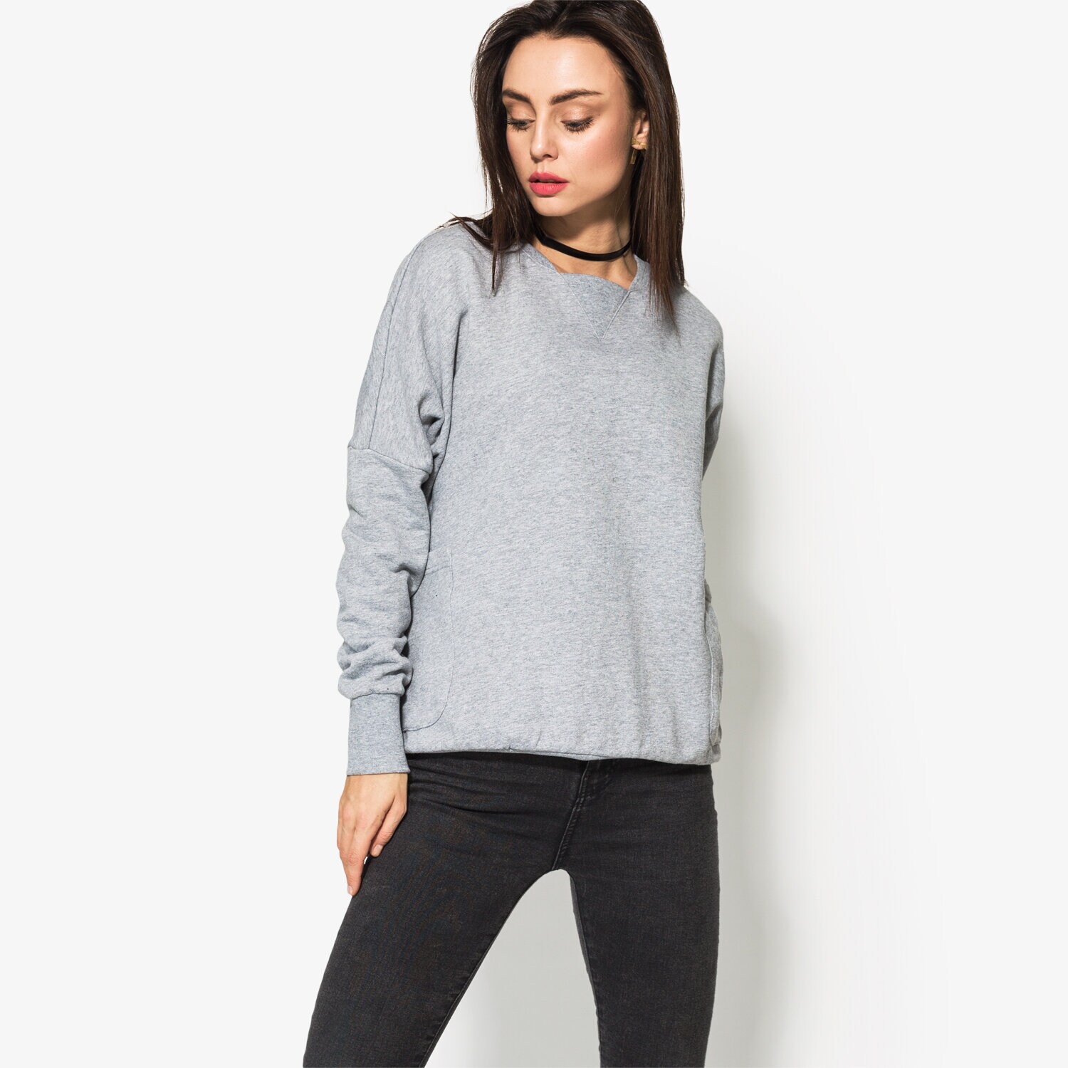 Damen CONFRONT SWEATSHIRT BRIER CF18BLD09002 Grau