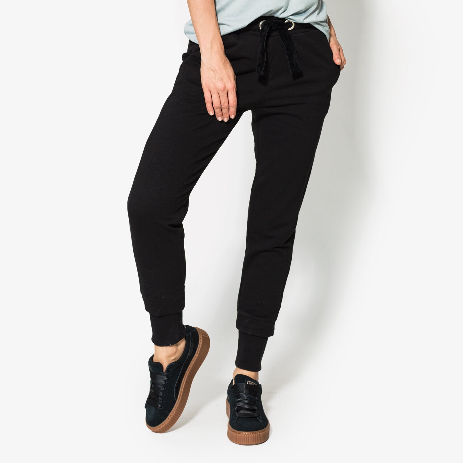 Damen Hosen CONFRONT HOSE LIME CF18SPD04002 Schwarz