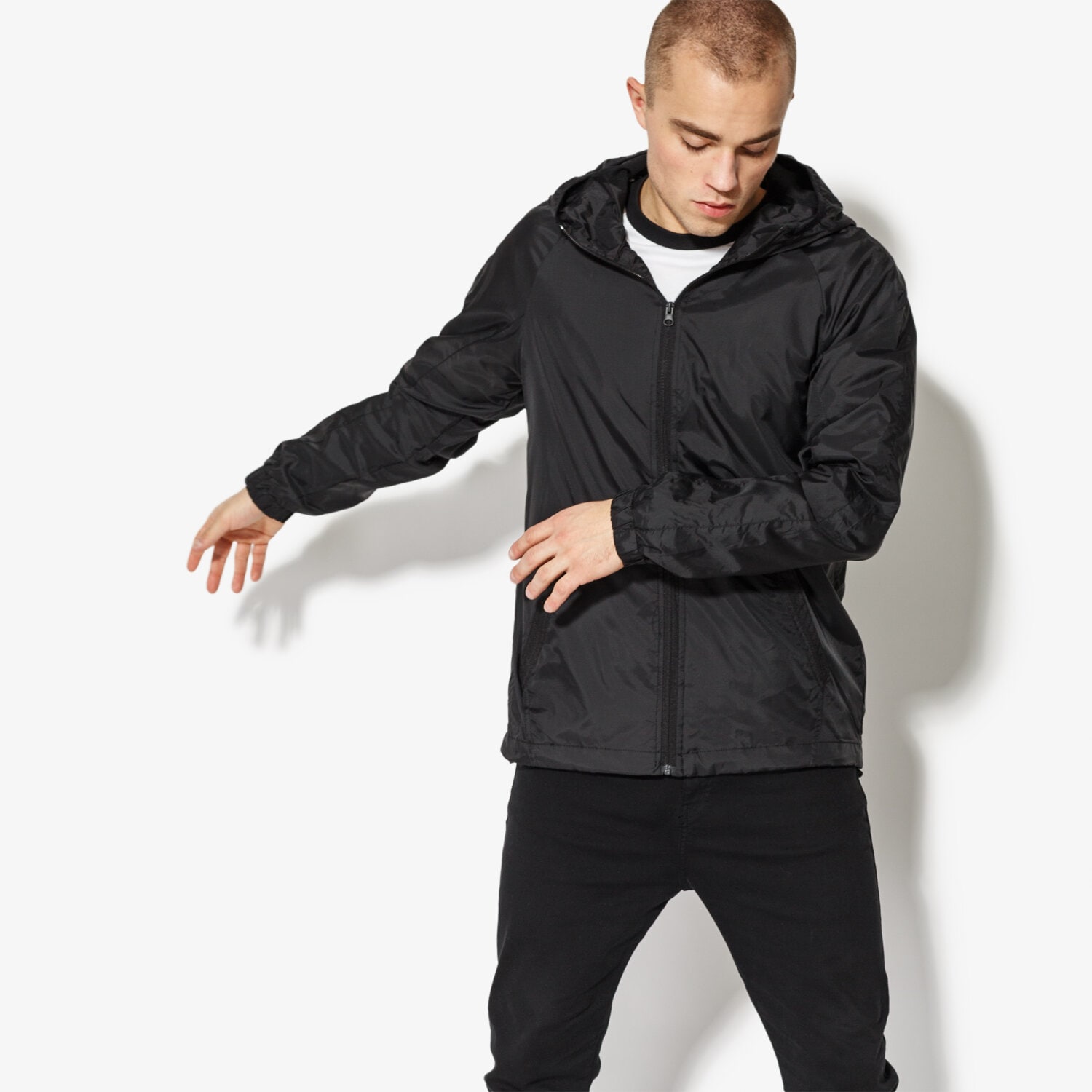 Herren Übergangsjacke CONFRONT JACKE PINE CF18KUM28002 Schwarz