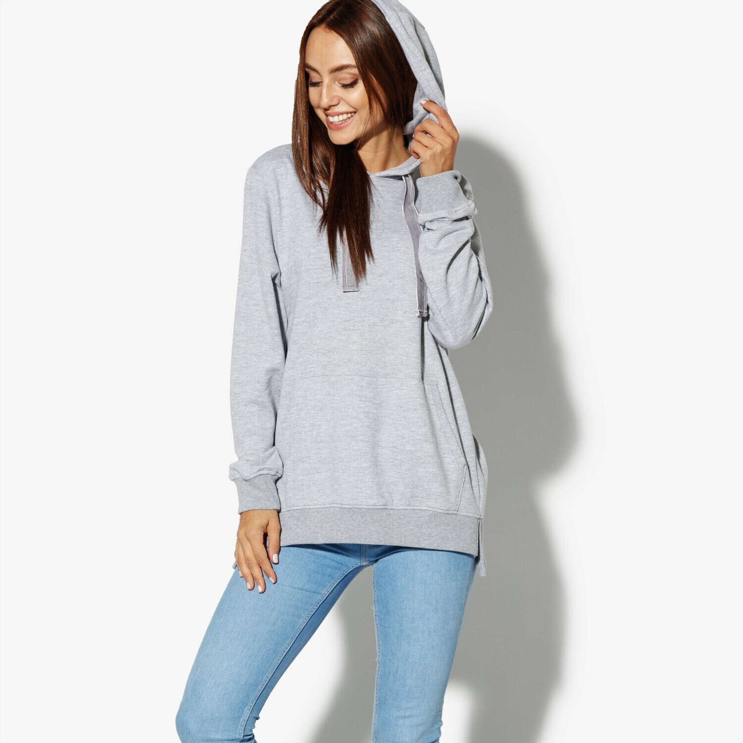 Damen CONFRONT SWEATSHIRT FERN CF18BLD02002 Grau