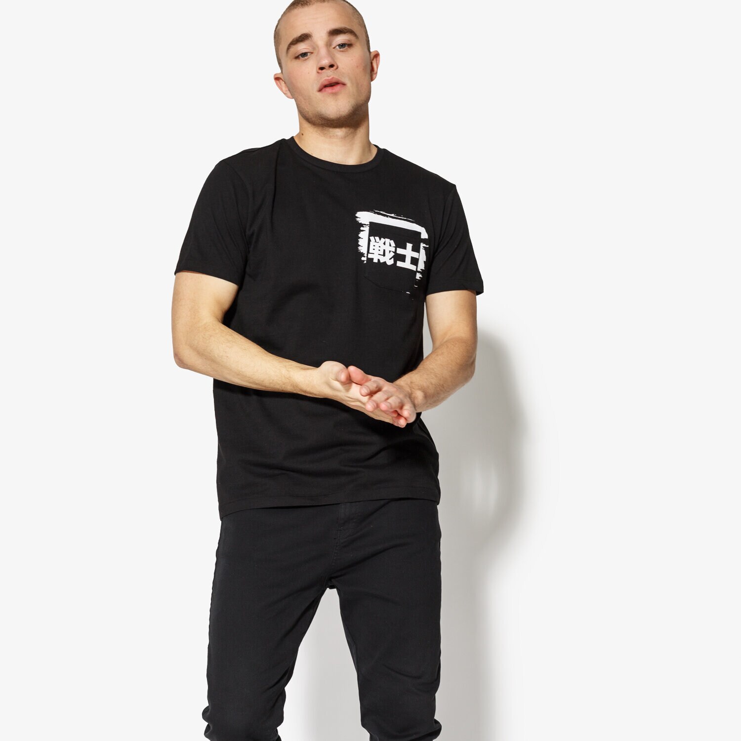 Herren T-Shirt CONFRONT T-SHIRT SS DARK CF18TSM69001 Schwarz