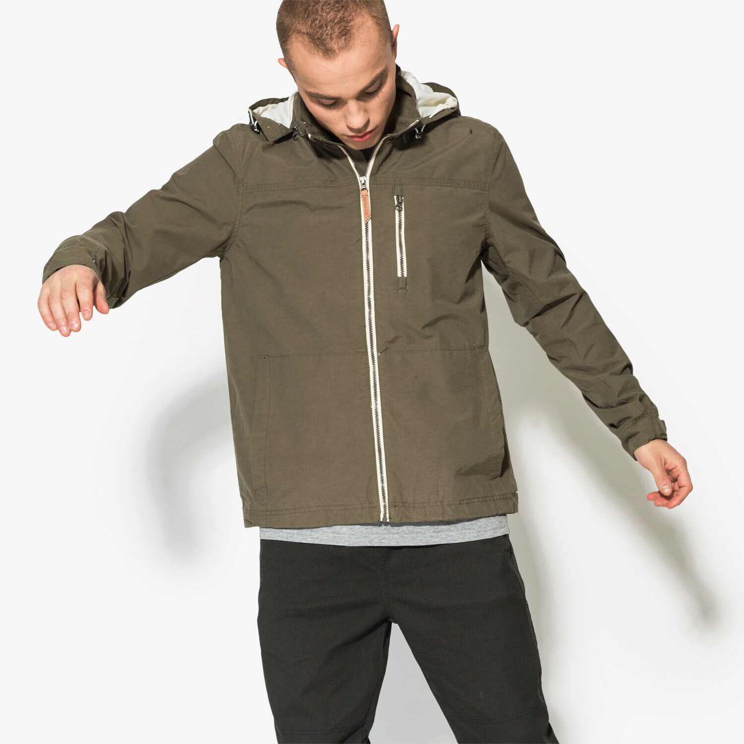 Herren Übergangsjacke CONFRONT JACKE FERN CF18KUM23001 Grün