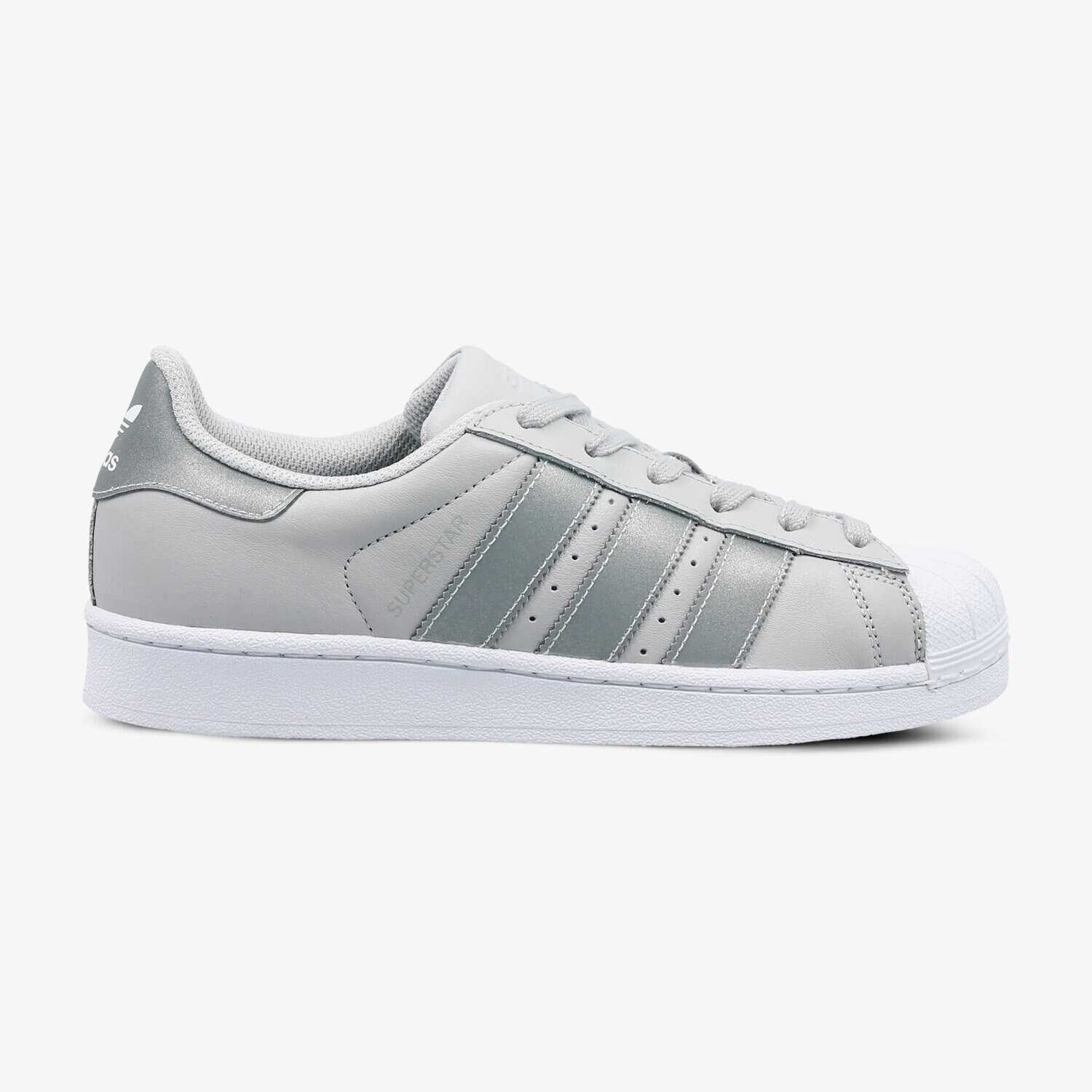 Kinder Sneaker ADIDAS SUPERSTAR J CQ2689 Grau