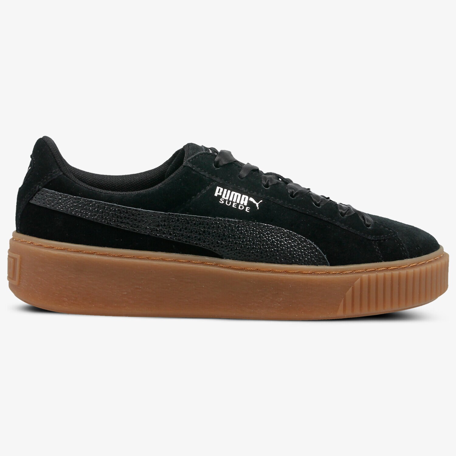 Damen Sneaker PUMA SUEDE PLATFORM BUBBLE WN'S 36643901 Schwarz