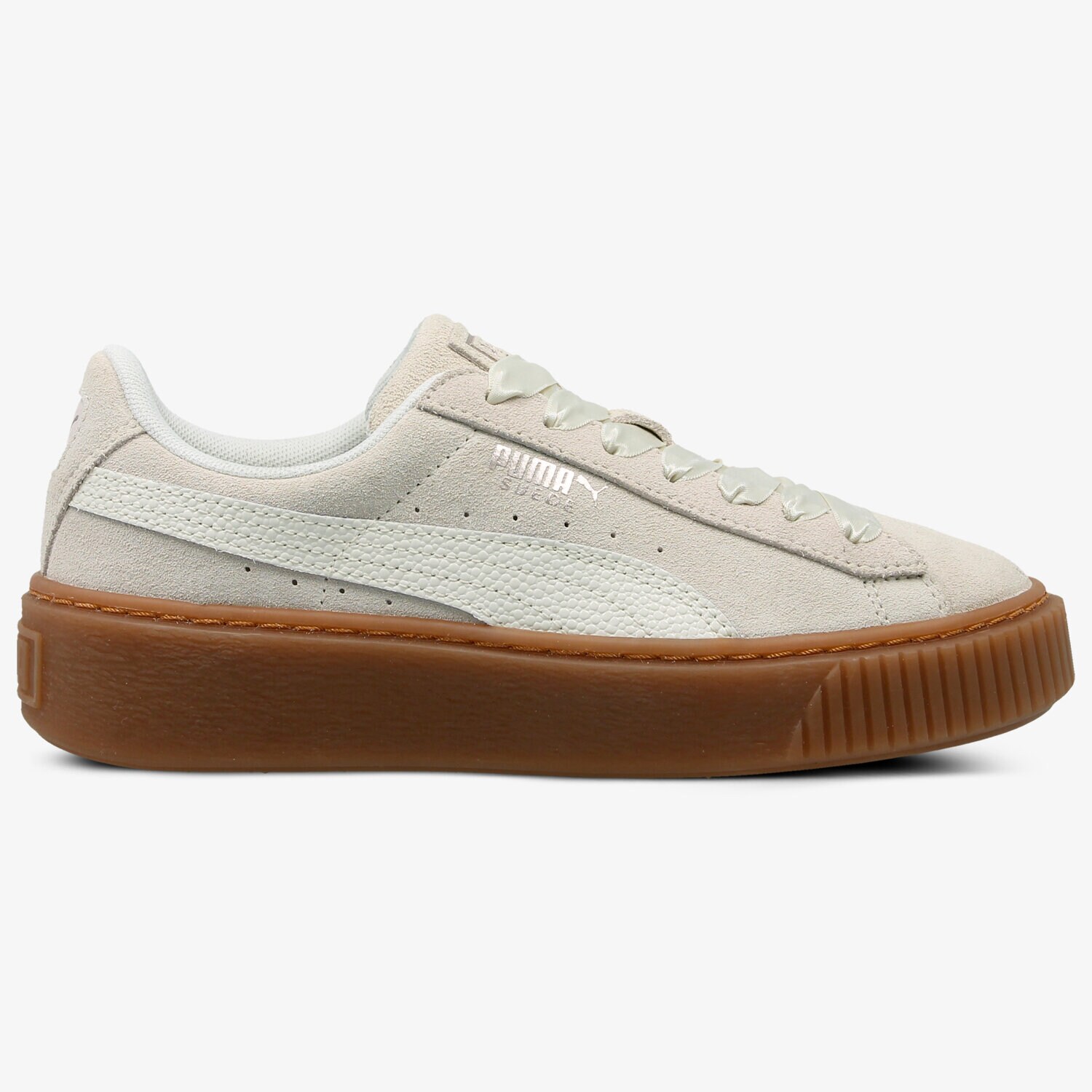 Damen Sneaker PUMA SUEDE PLATFORM BUBBLE WN'S 36643902 Beige