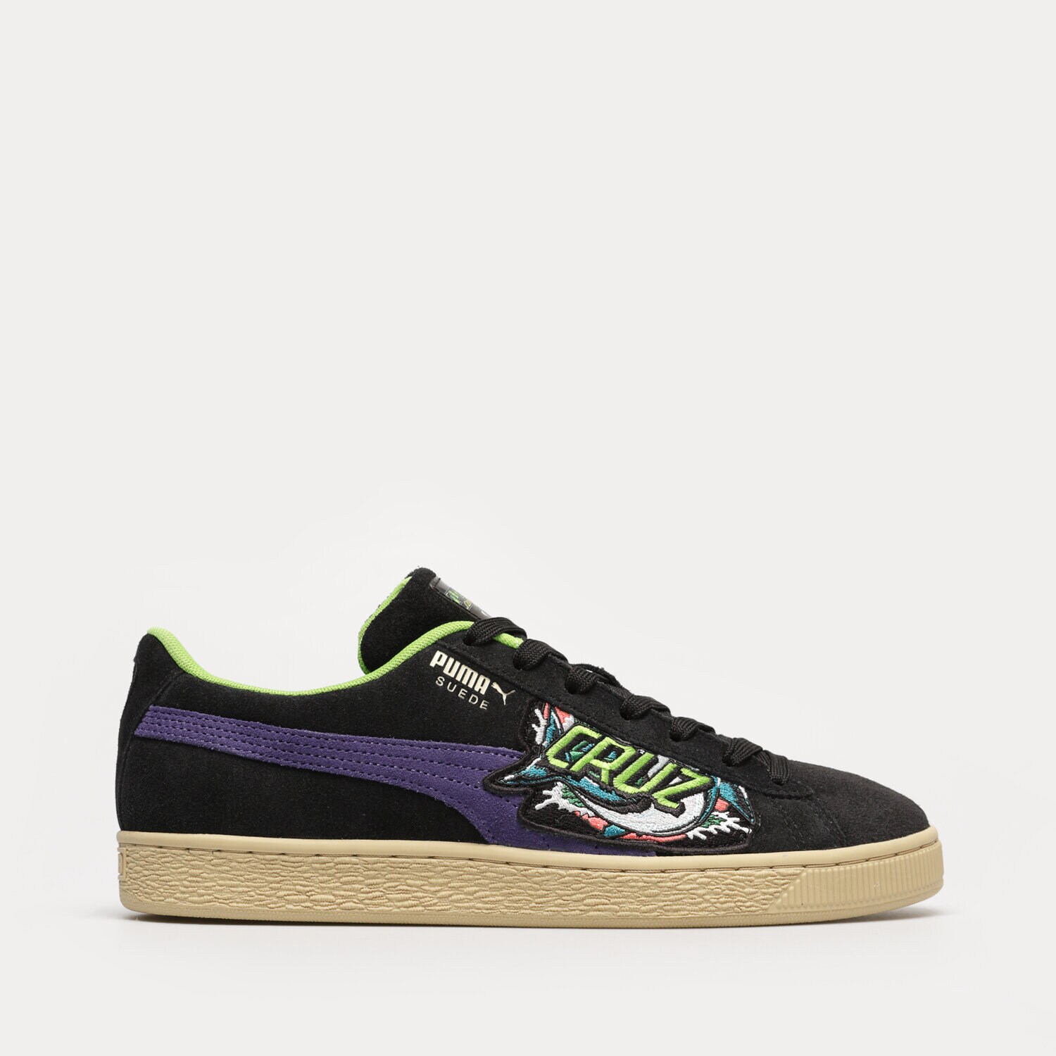 Herren Sneaker PUMA SUEDE SANTA CRUZ 381905-01 Schwarz