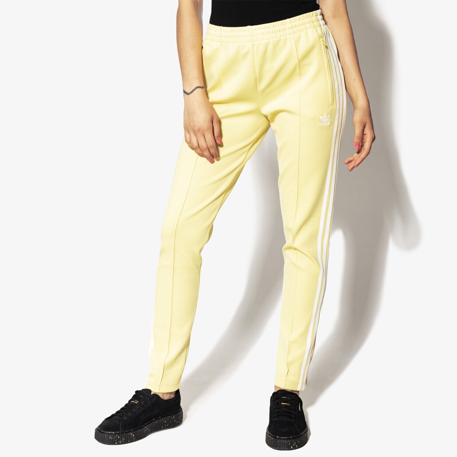 Damen Hosen ADIDAS HOSE SST TP CE2405 Gelb