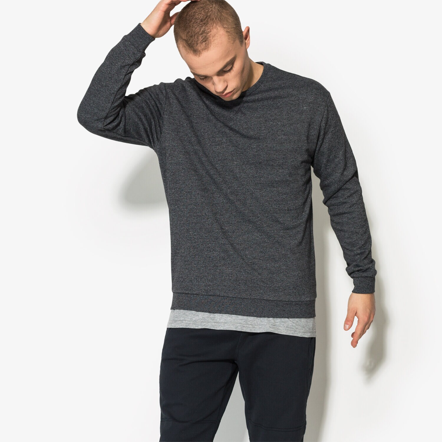 Herren CONFRONT SWEATSHIRT TOM CF18BLM11001 Grau