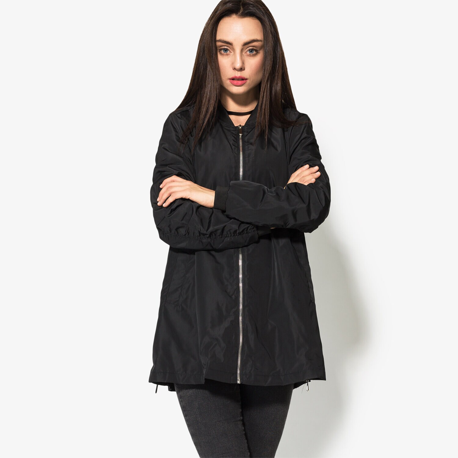 Damen Übergangsjacke CONFRONT JACKE IVY CF18KUD04001 Schwarz