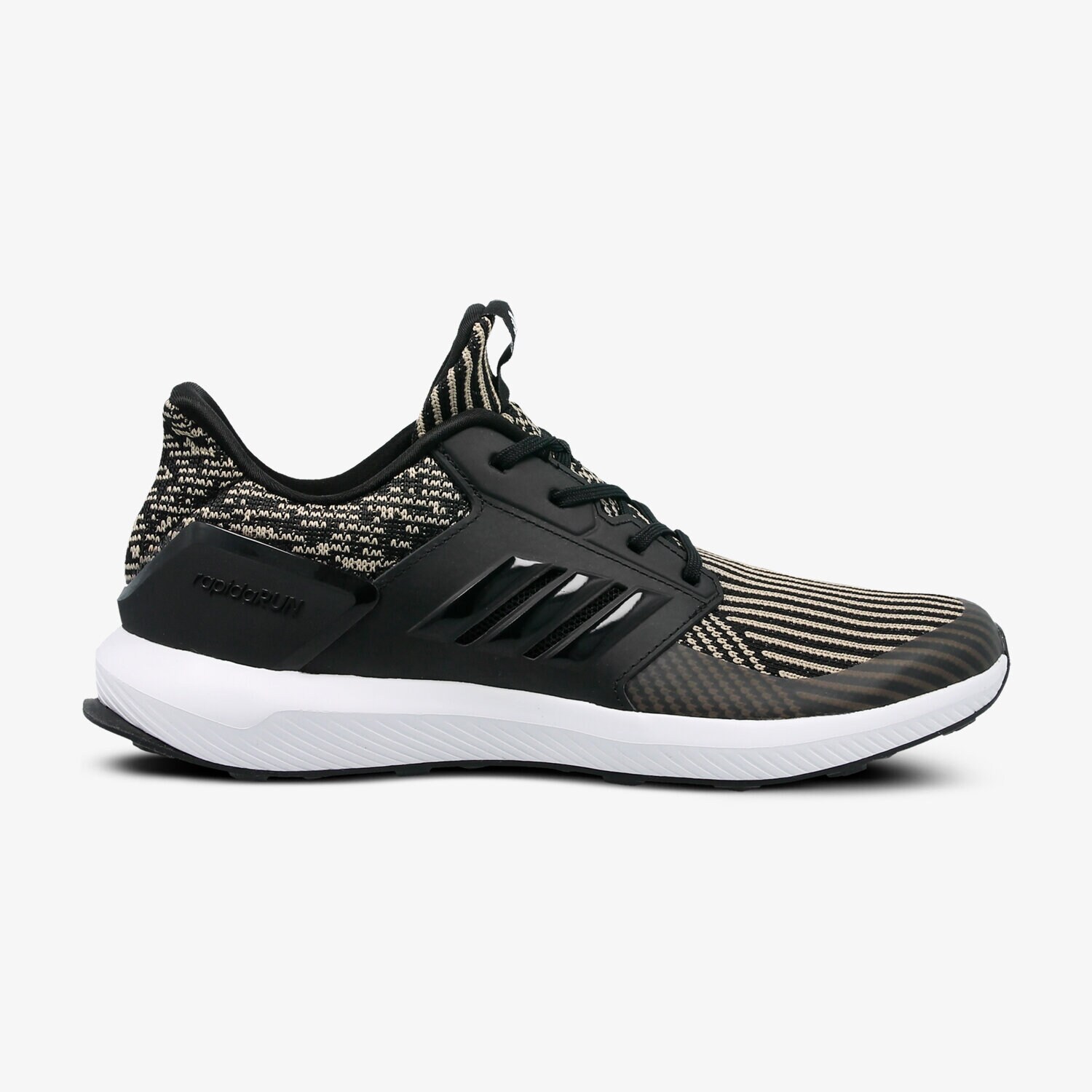 Kinder Sneaker ADIDAS RAPIDARUN KNIT J DB0220 Schwarz
