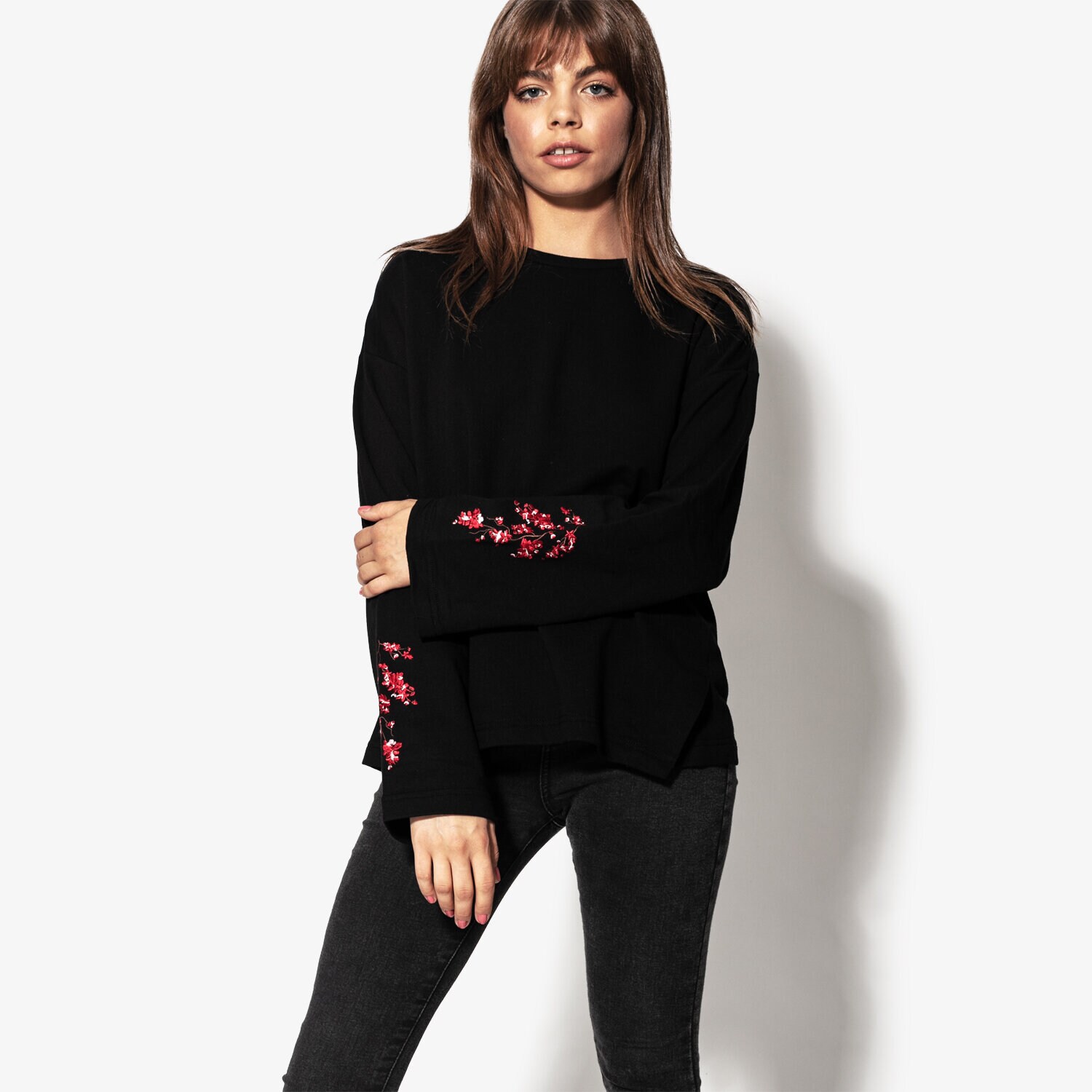 Damen CONFRONT SWEATSHIRT BELL CF18BLD05001 Schwarz
