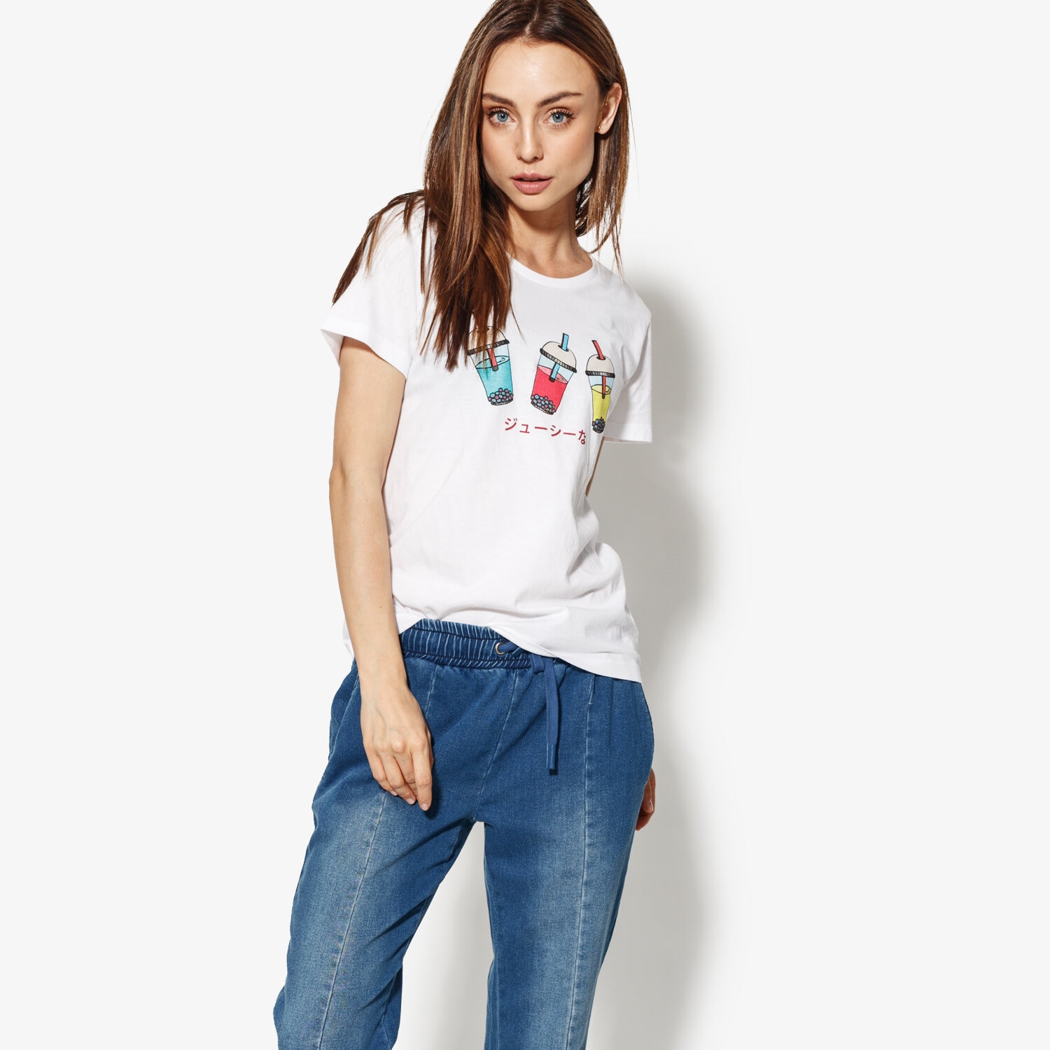 Damen T-Shirt CONFRONT T-SHIRT SS SHEIKH CF18TSD16001 Weiß