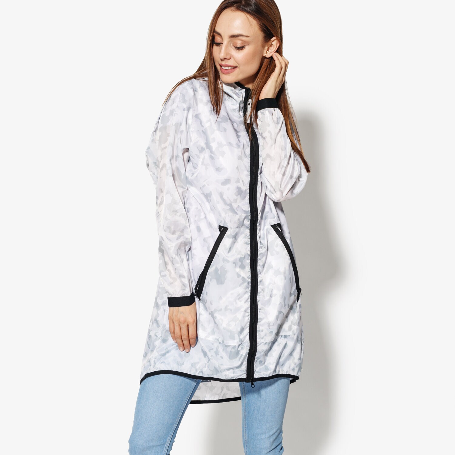 Damen Übergangsjacke CONFRONT JACKE BIRCH CF18KUD02001 Weiß