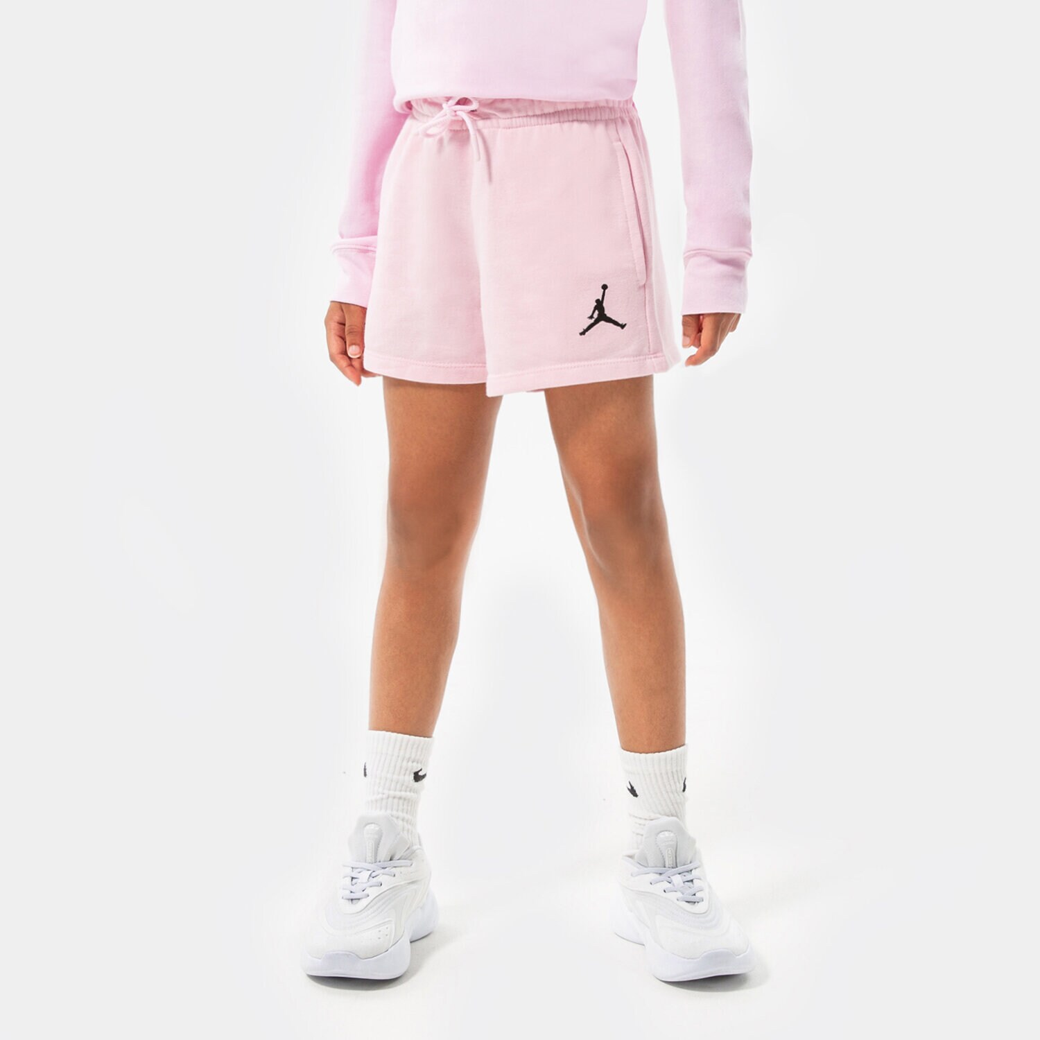 Kinder JORDAN SHORTS ESSENTIALS SHORTS GIRL 45A771-A9Y Rosa