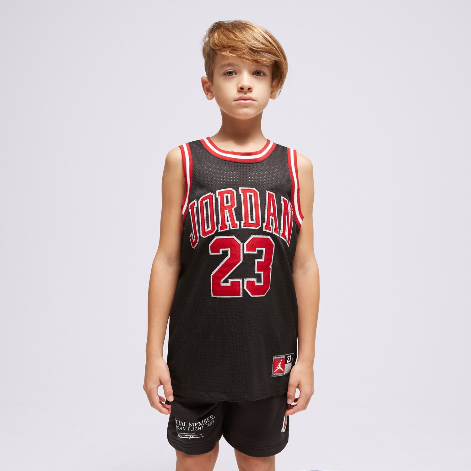 JORDAN TANK JORDAN 23 JERSEY BOY 95A773-023 Schwarz