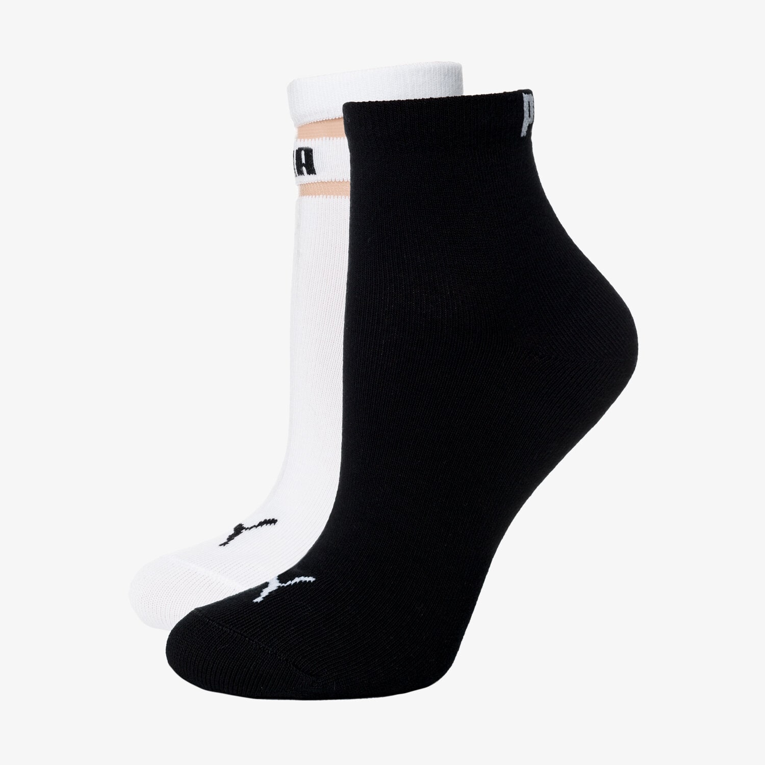 Damen Socken PUMA SOCKEN PUMA QUARTER 2P WOMEN 90708802 Weiß