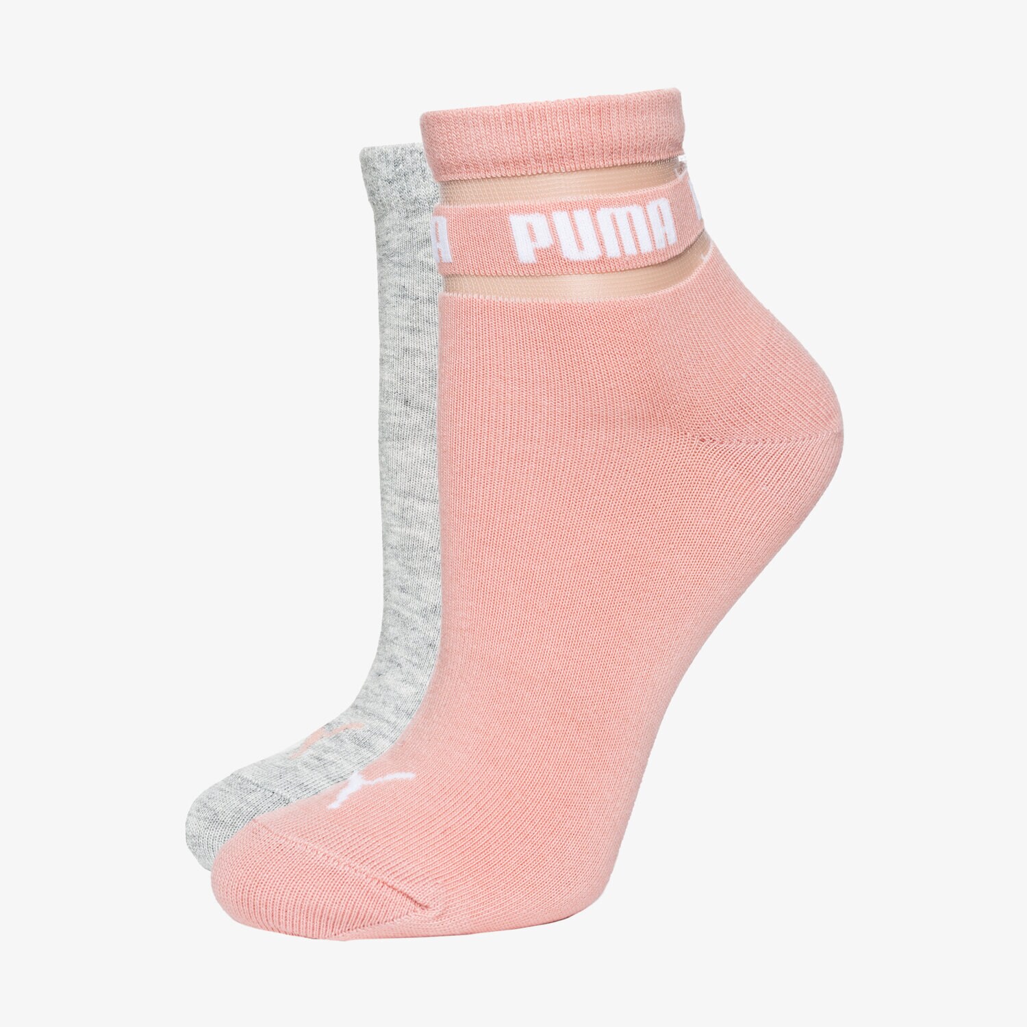 Damen Socken PUMA SOCKEN PUMA QUARTER 2P WOMEN 90708803 Rosa