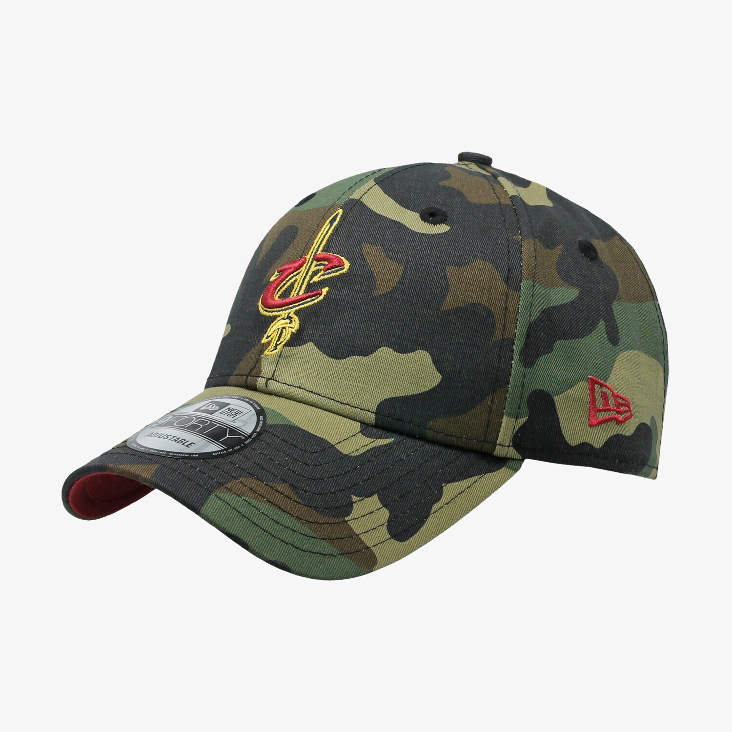 Kinder Cap NEW ERA MÜTZE CAMO TEAM 9FORTY CLEVELAND CAVALIERS 80536746 Multicolor