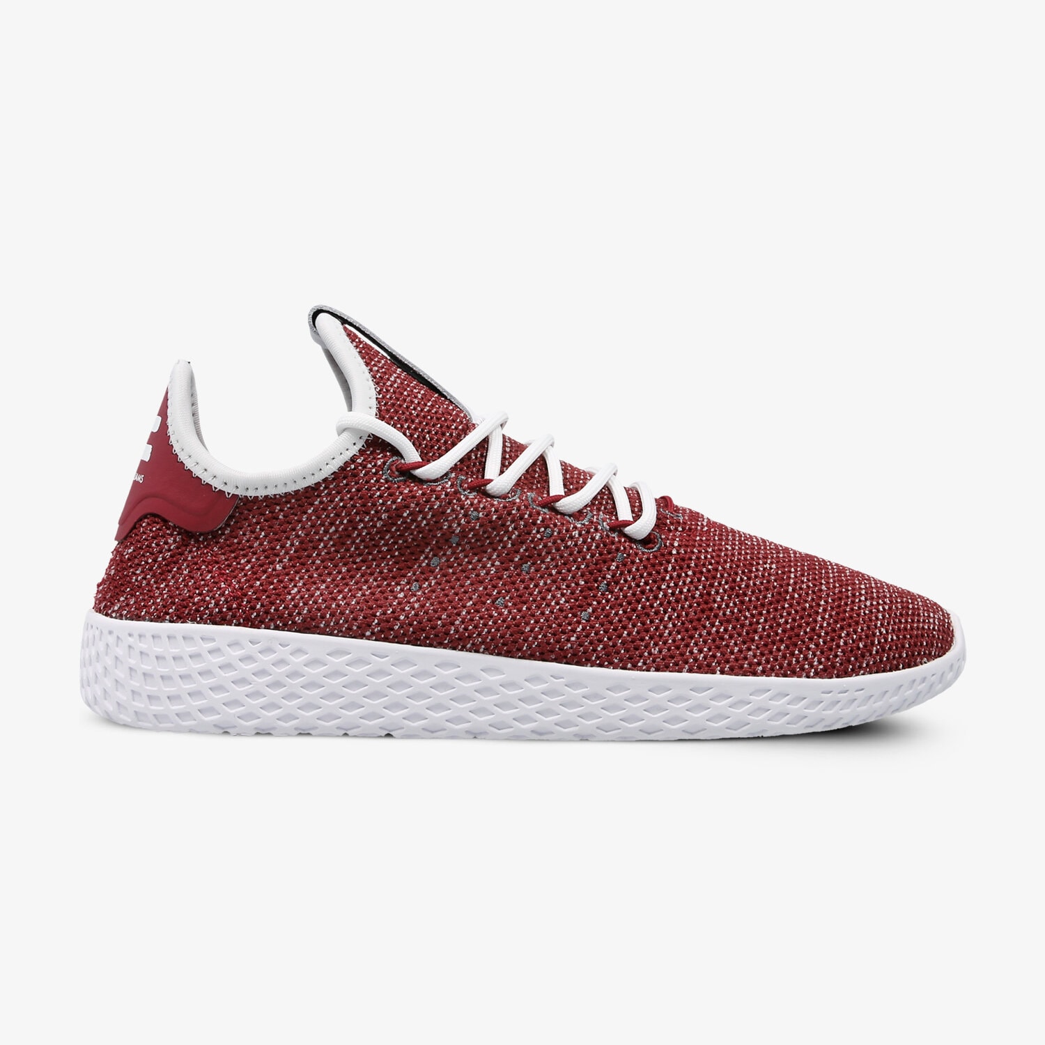 Kinder Sneaker ADIDAS PHARRELL WILLIAMS TENNIS HU J  CQ2299 Dunkelrot