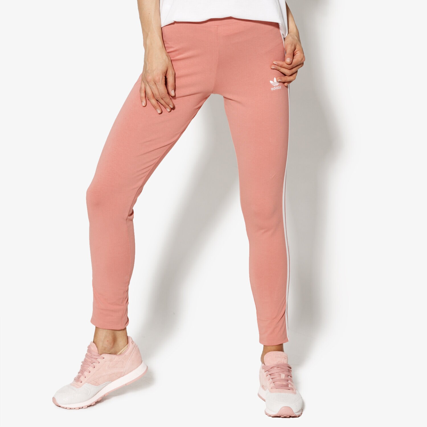 Damen Hosen ADIDAS LEGGINGS 3 STR TIGHT CE2444 Rosa