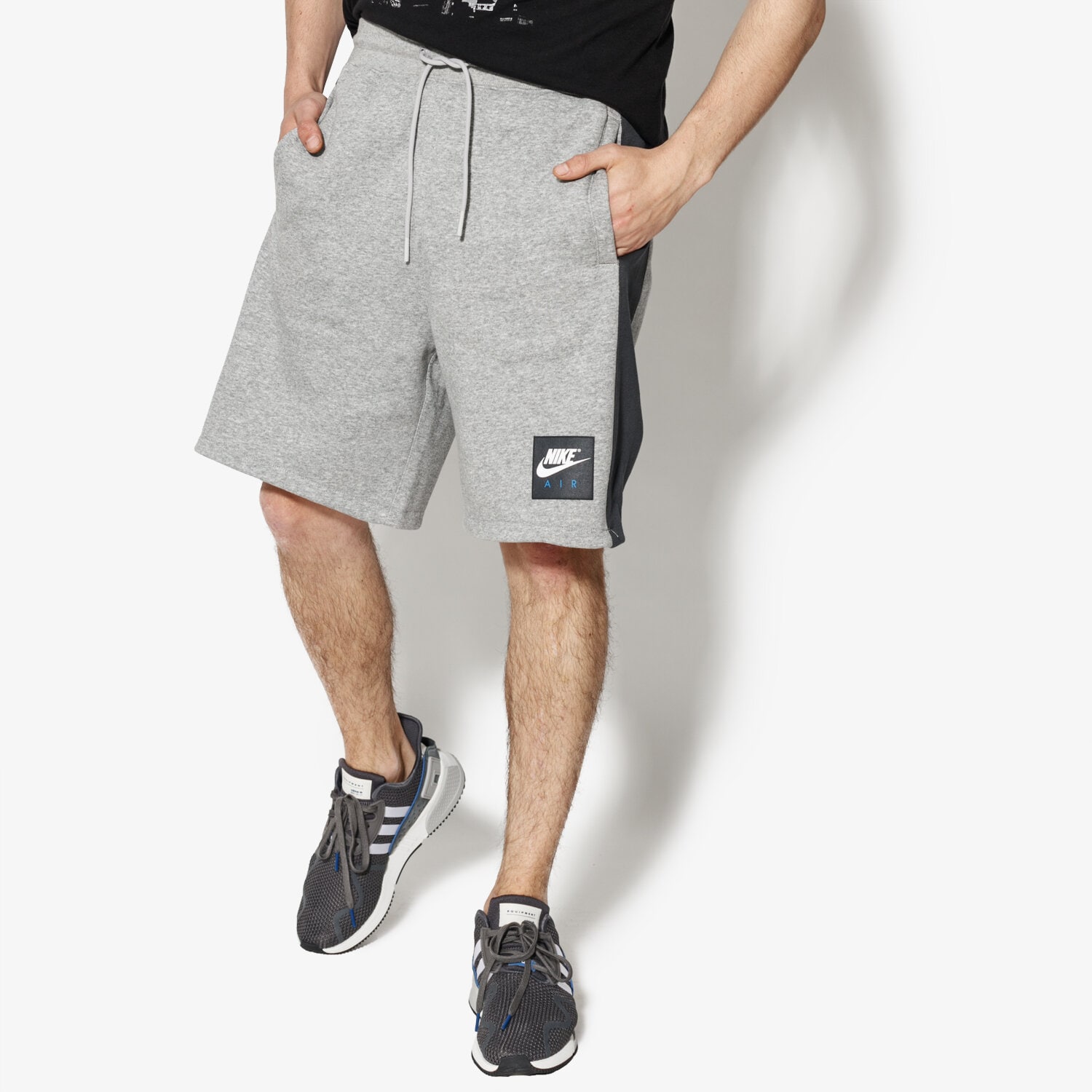 Herren Shorts NIKE SHORTS M NSW SHORT AIR FLC 886052-063 Grau