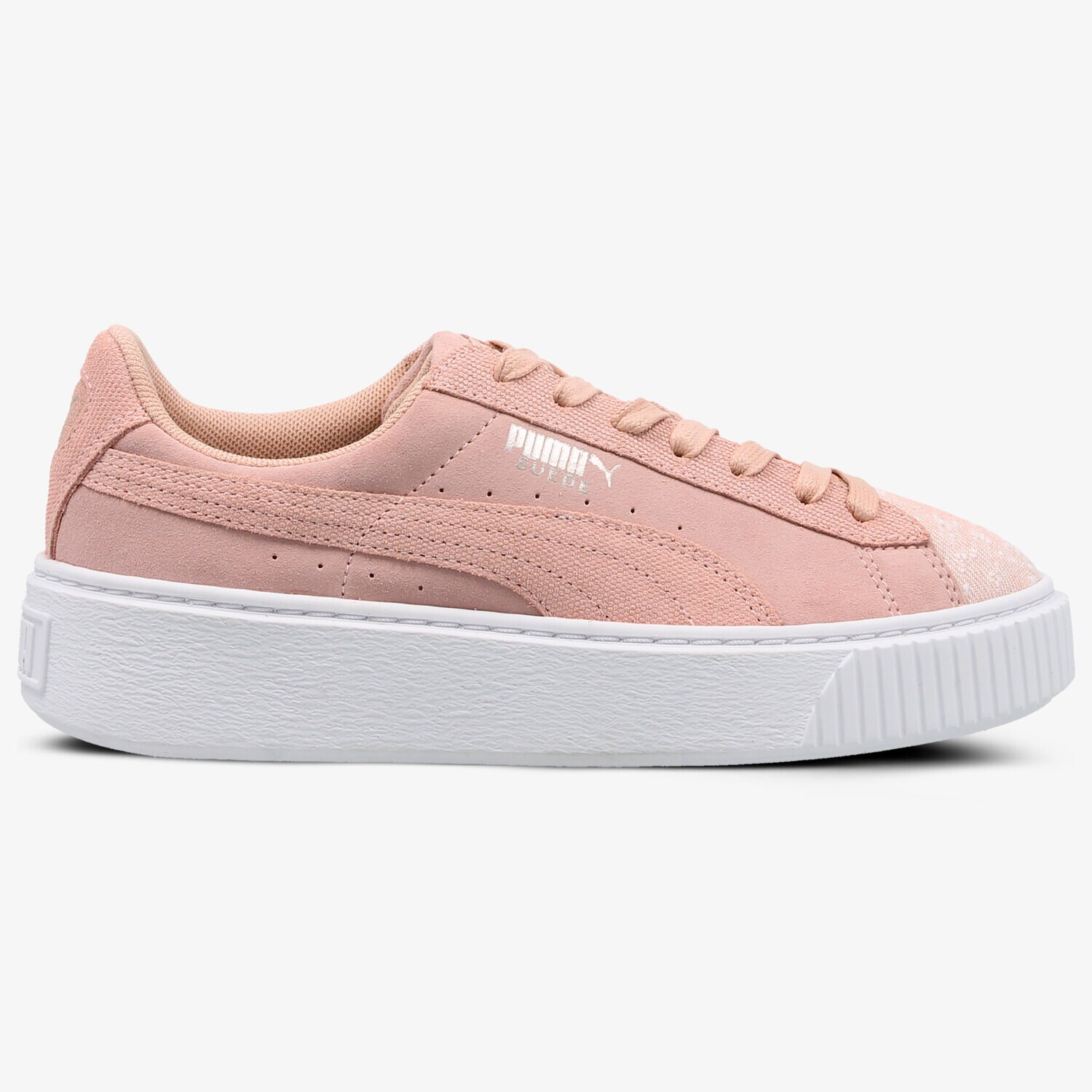 Damen Sneaker PUMA SUEDE PLATFORM PEBBLE WN'S 36546401 Rosa