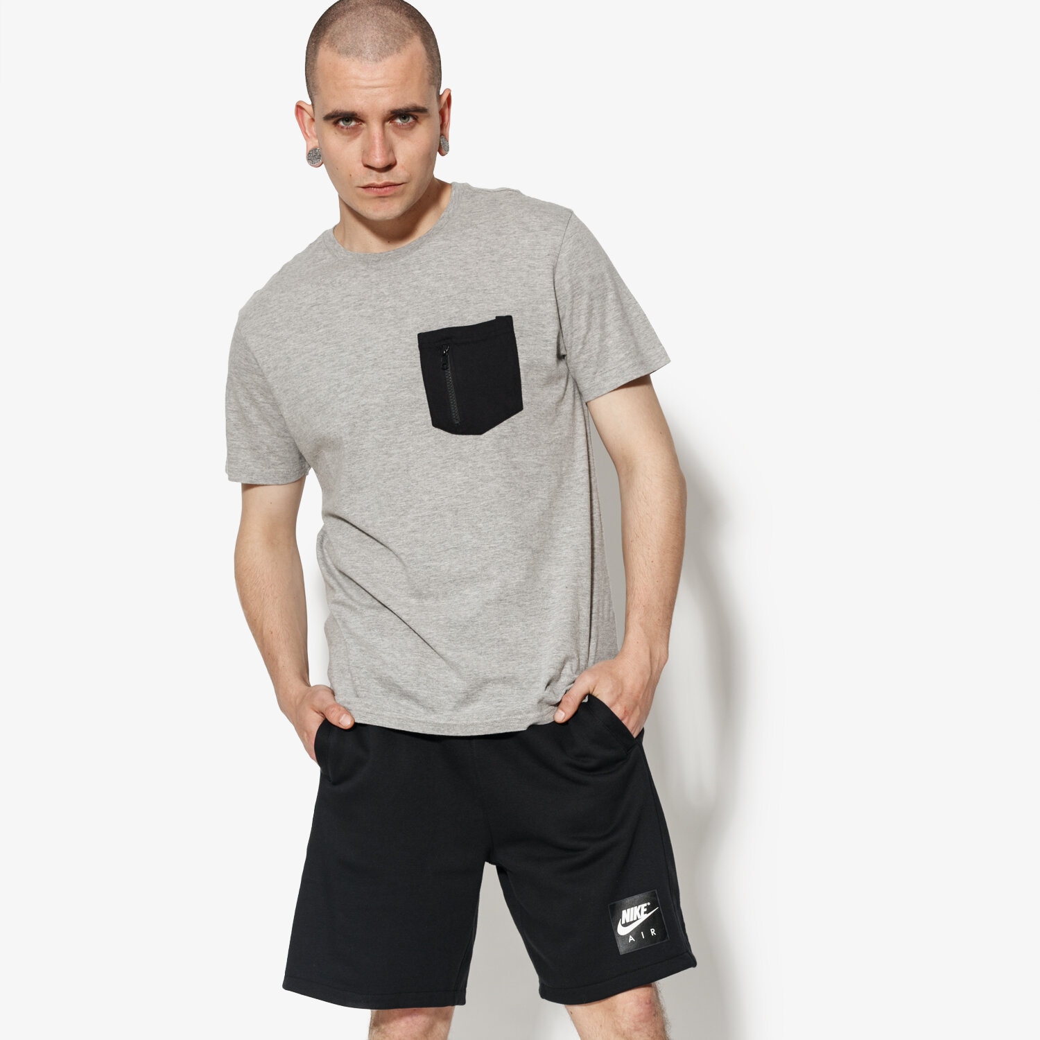 Herren T-Shirt CONFRONT T-SHIRT SS HARN CF18TSM19001 Grau