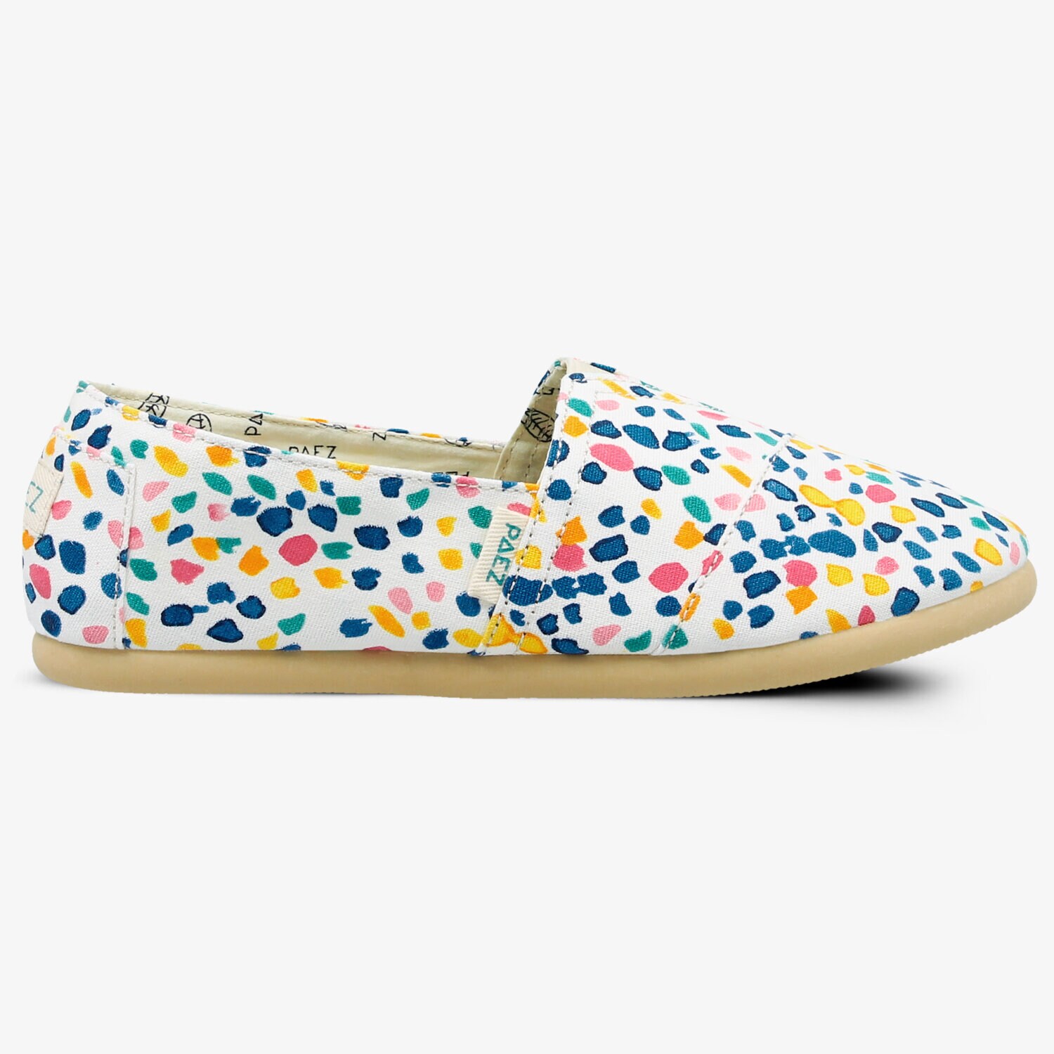 Damen Casual Schuhe PAEZ ORIGINAL PAINT DOTS WHITE 1830501S00-100 Weiß