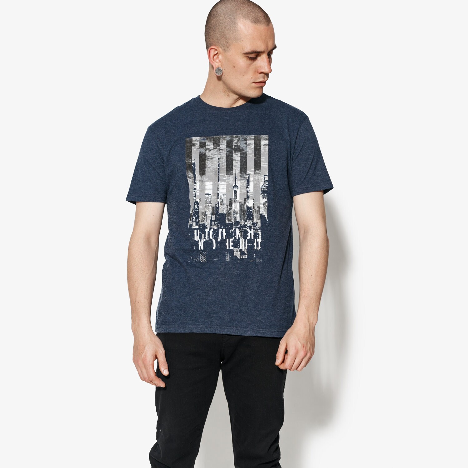 Herren T-Shirt CONFRONT T-SHIRT SS DIVISIO CF18TSM77002 Dunkelblau