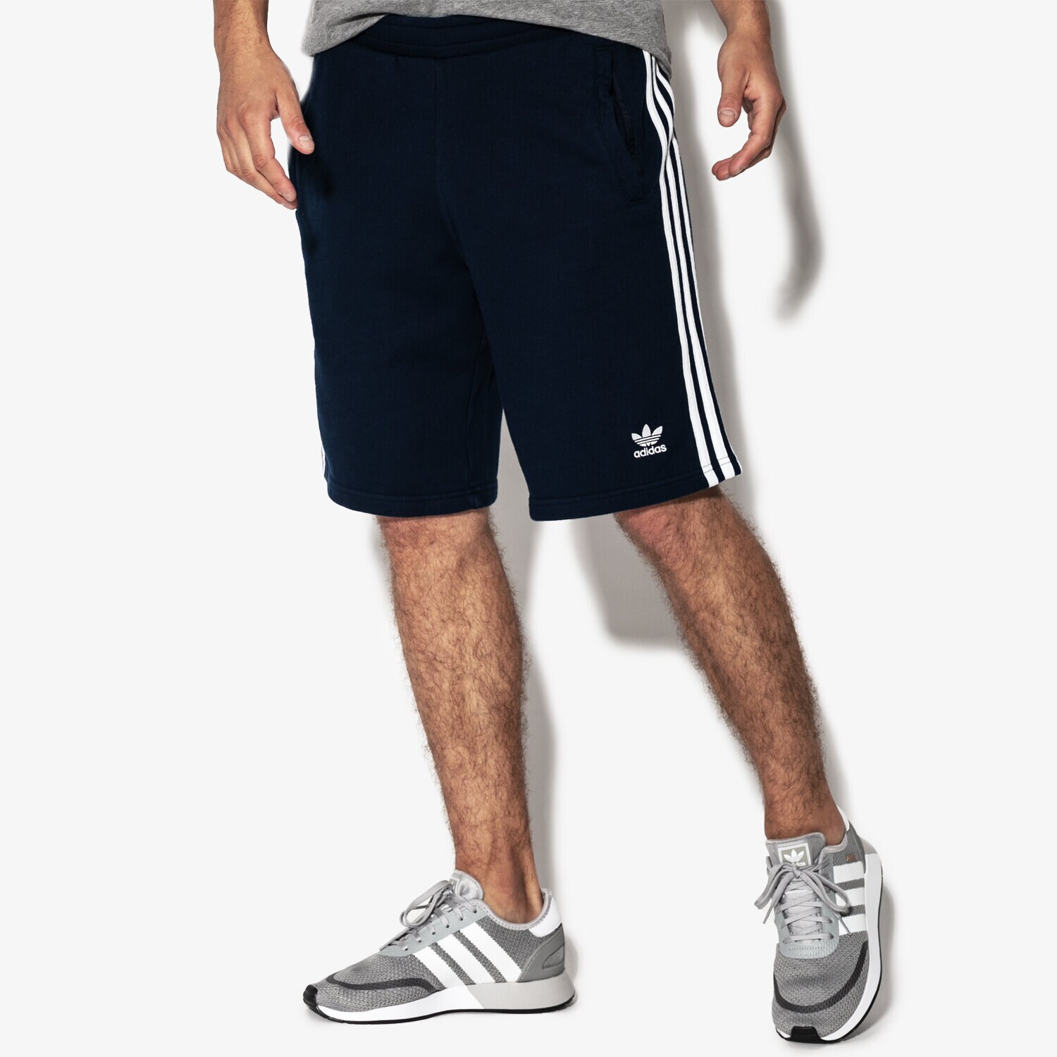 Herren Shorts ADIDAS SHORTS ADICOLOR 3-STRIPES SHORT CW2438 Dunkelblau