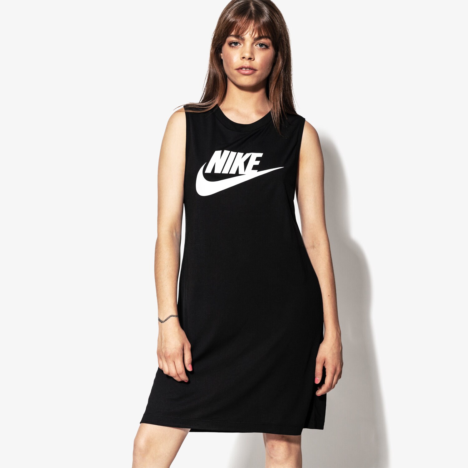 Damen Kleid NIKE KLEID W NSW TANK DRSS HBR SSNL 883962-010 Schwarz