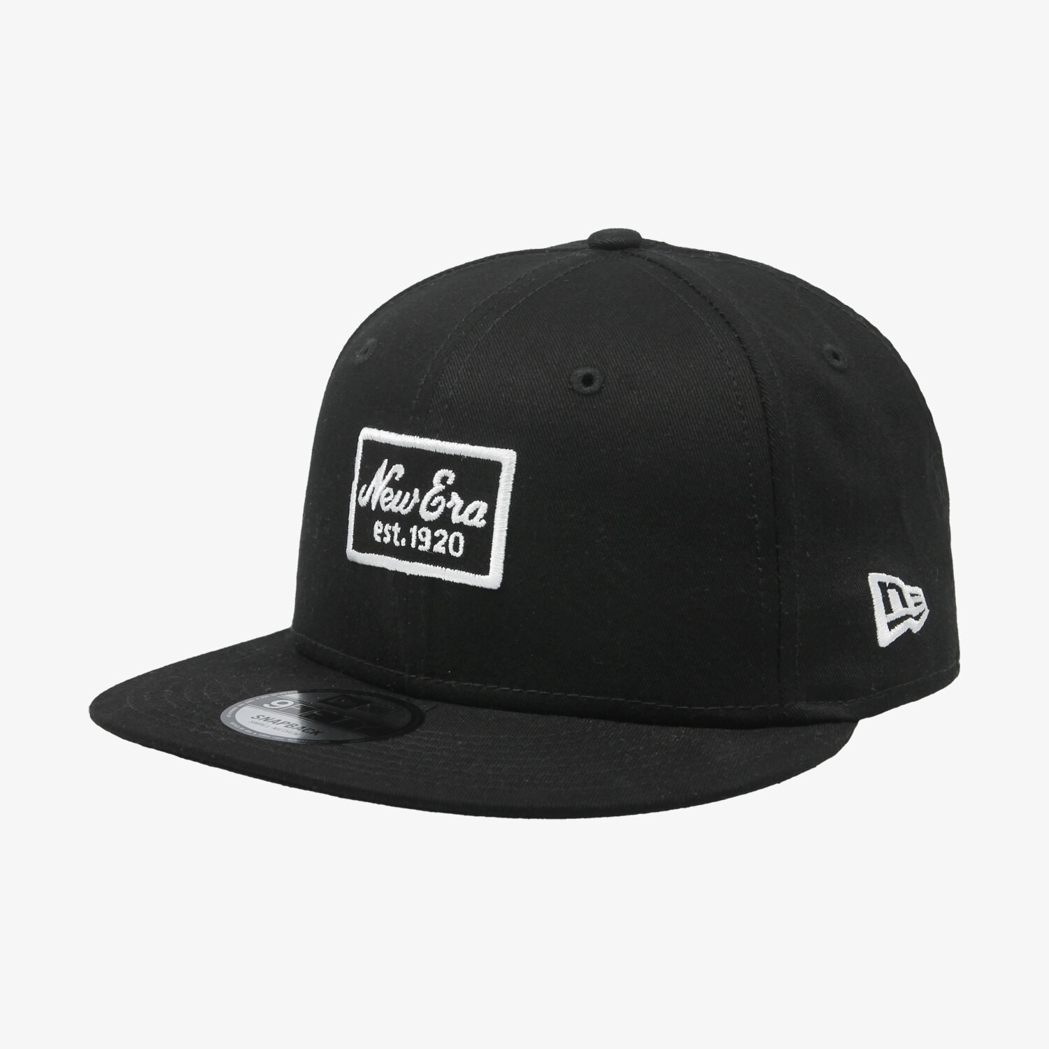 Herren Cap NEW ERA MÜTZE NE SCRIPT PATCH 9FIFTY NONE BLK 80581020 Schwarz