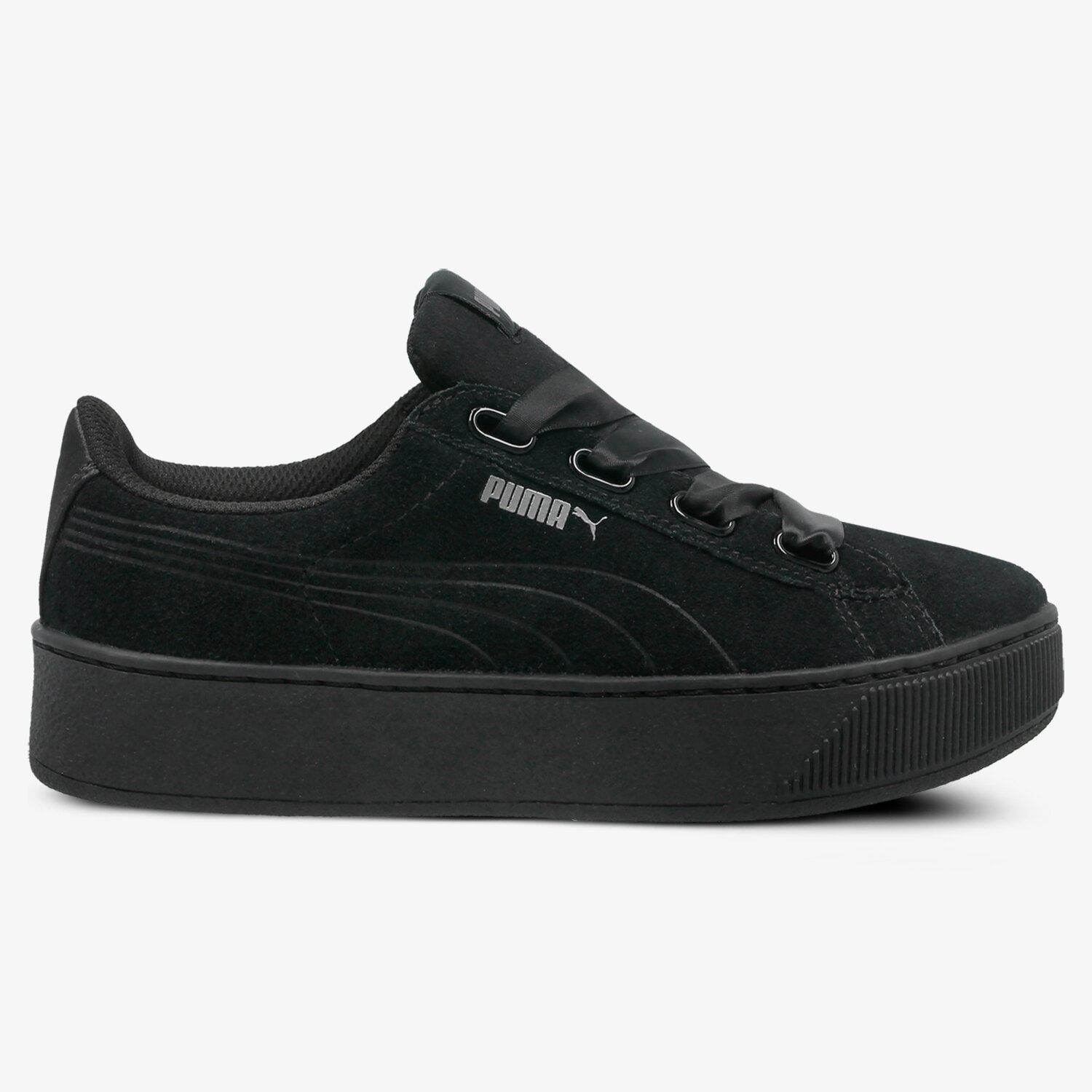 Damen Sneaker PUMA VIKKY PLATFORM RIBBON S 36641801 Schwarz